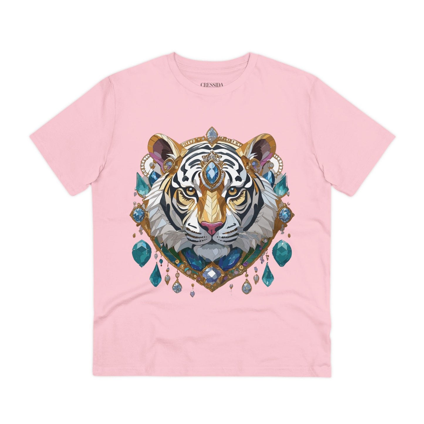 Organic T-shirt with Animals - Tiger