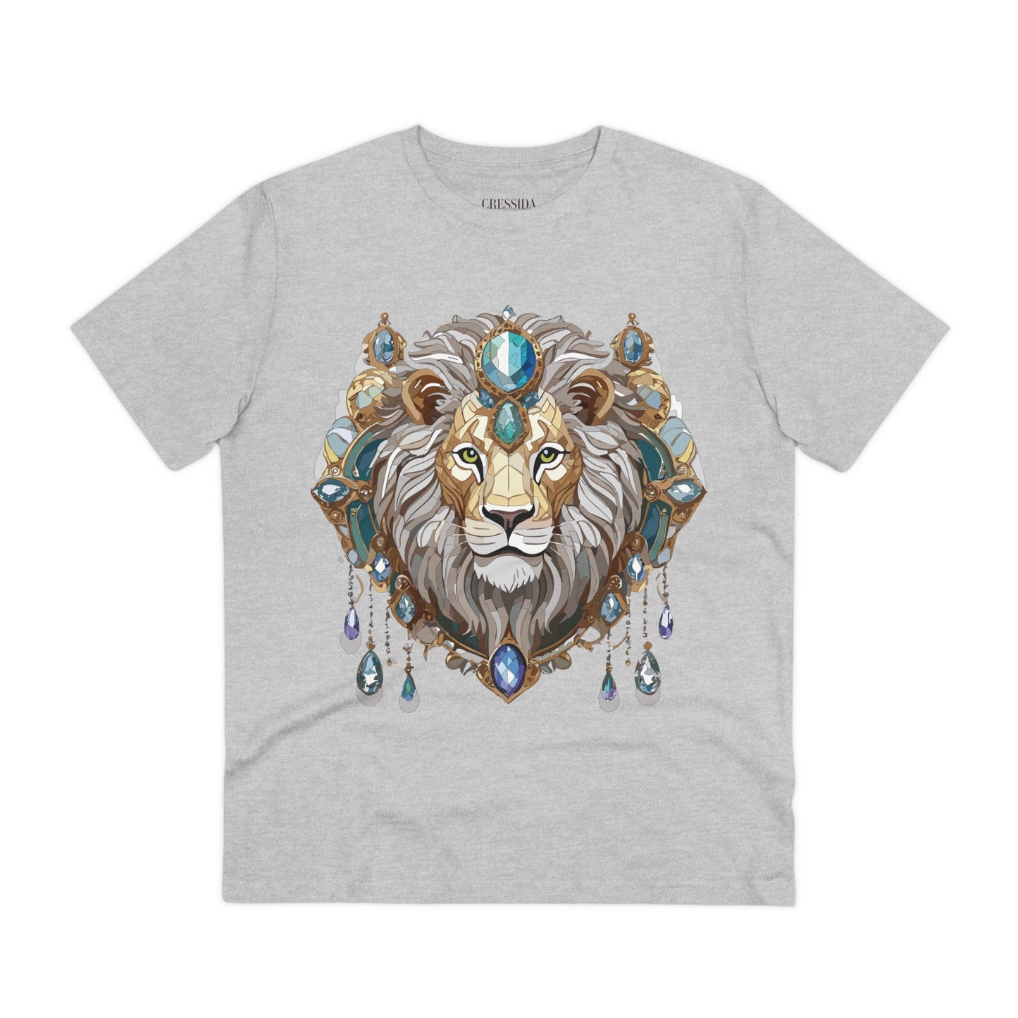 Organic T-shirt with Animals - Lion