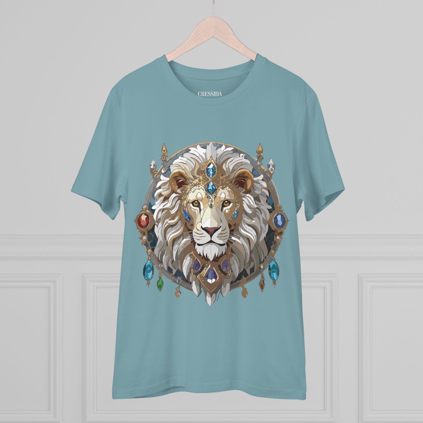 Organic T-shirt with Animals - Lion