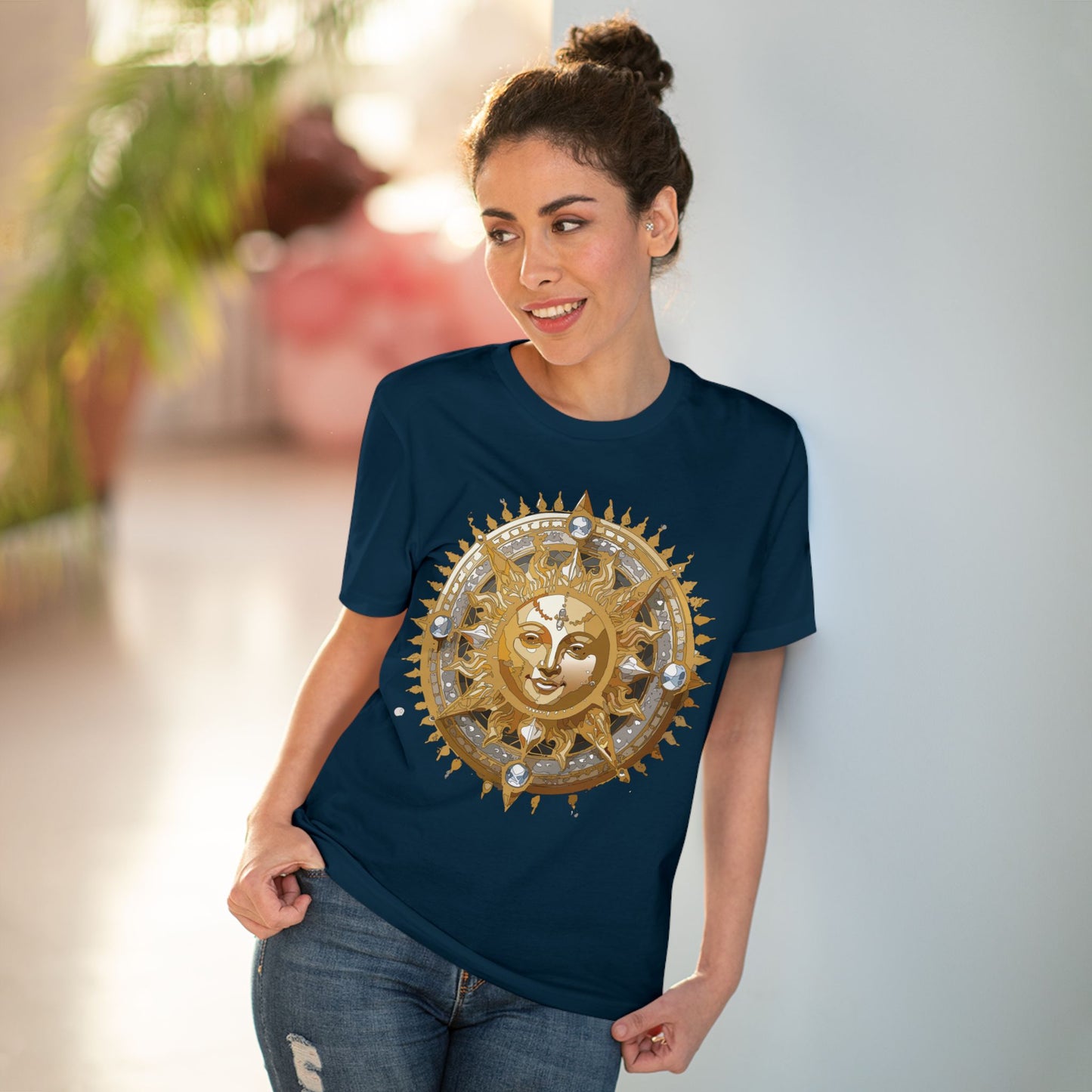 Organic T-shirt with Sun