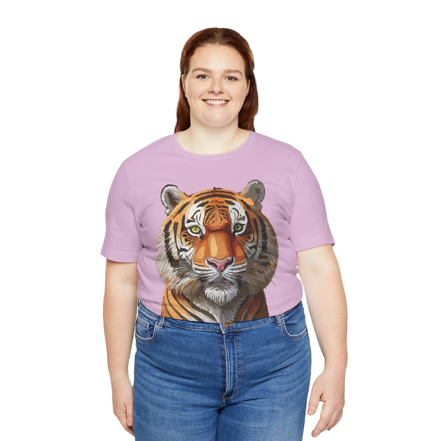 Unisex Animal Shirt, Tee Shirt with Animals, Art Design Tee Shirt, Wild Animals Shirt