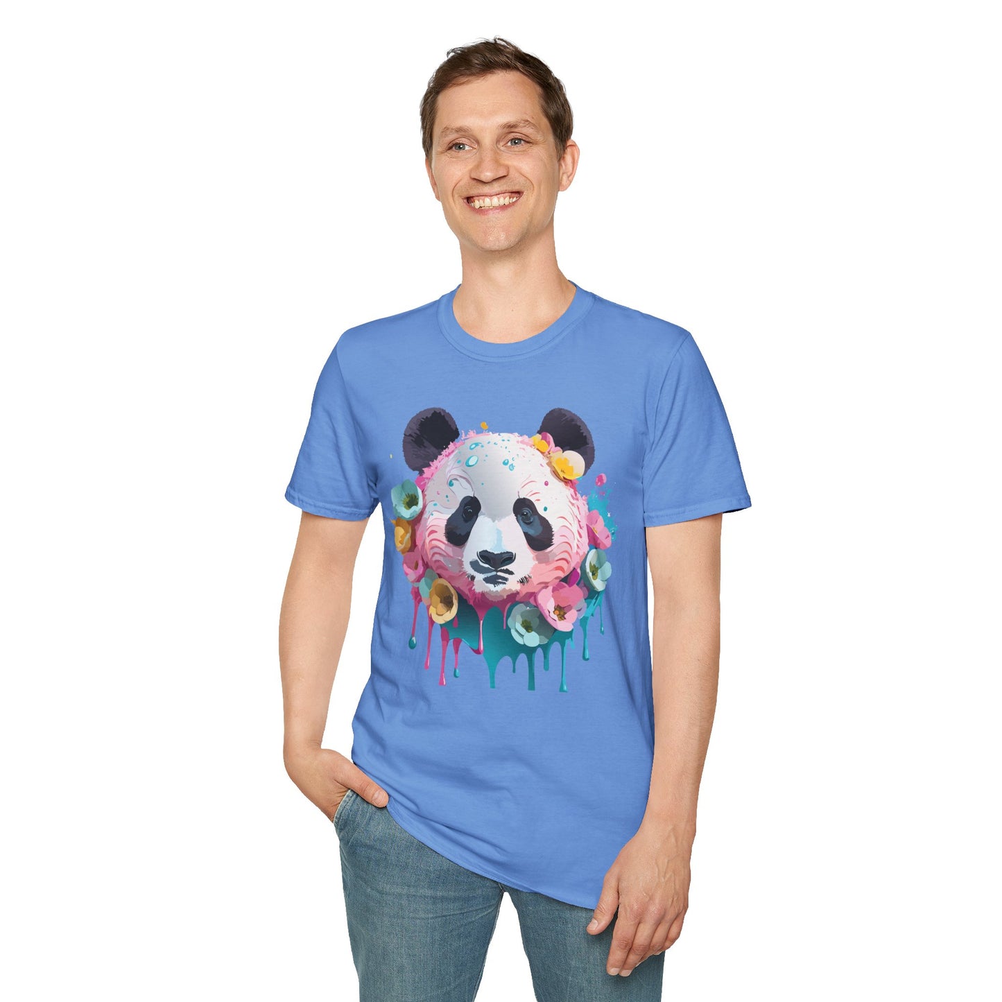 Panda Shirt, T Shirt with Panda, Animal Shirt, Tee Shirt with Animals