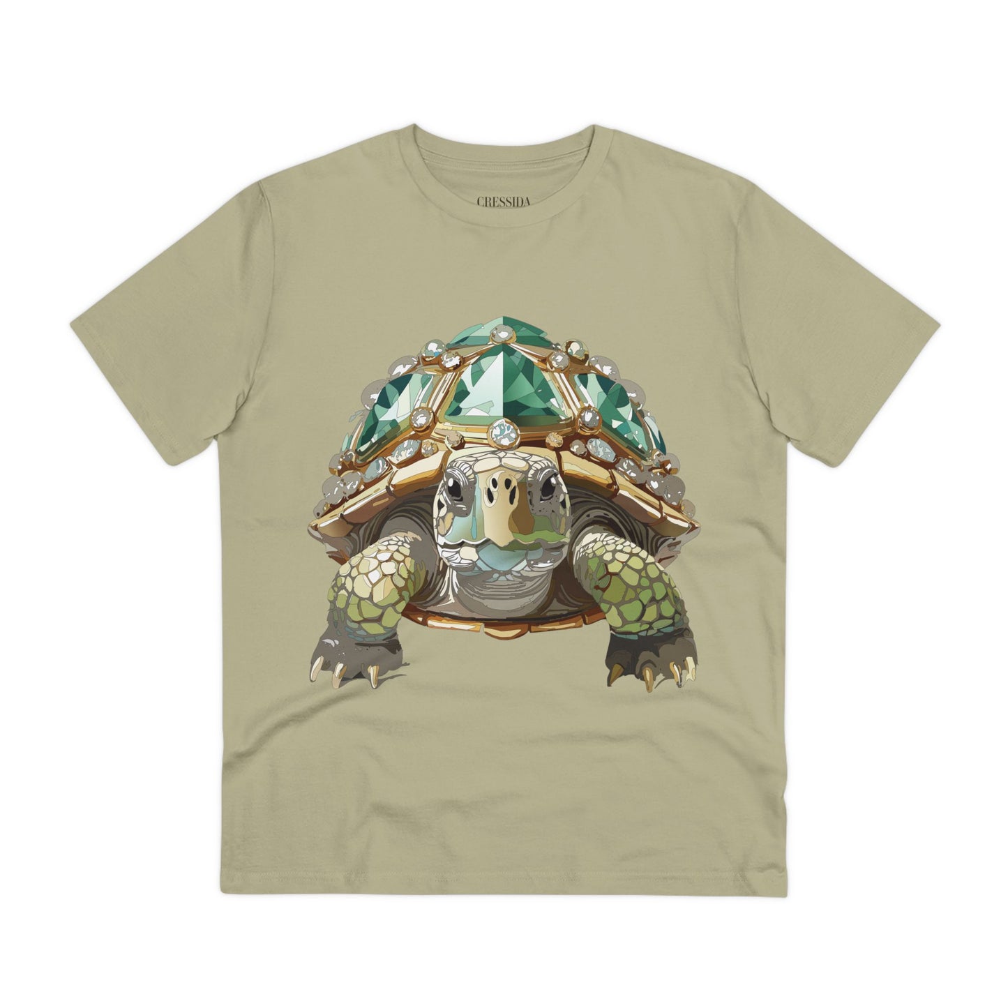 Organic T-shirt with Animals - Turtle