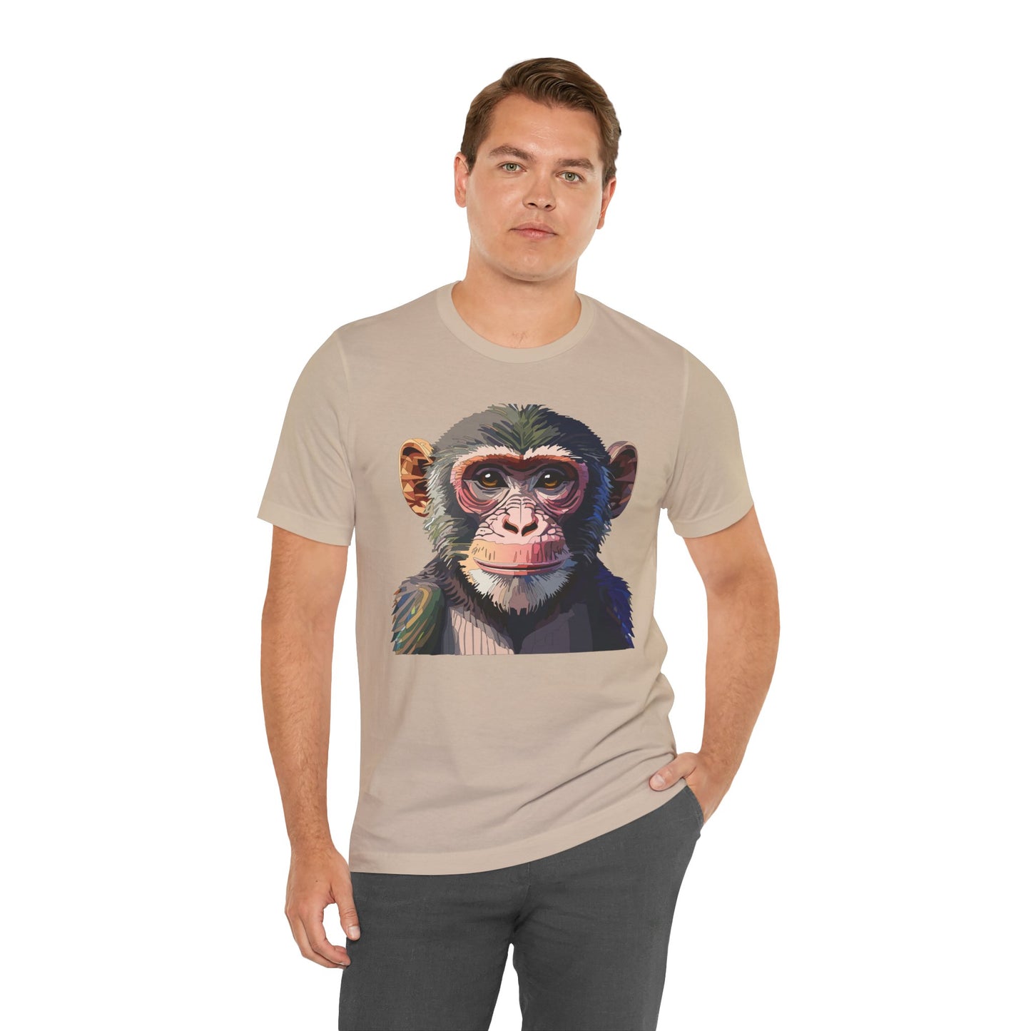 Unisex Animal Shirt, Tee Shirt with Animals, Art Design Tee Shirt, Wild Animals Shirt