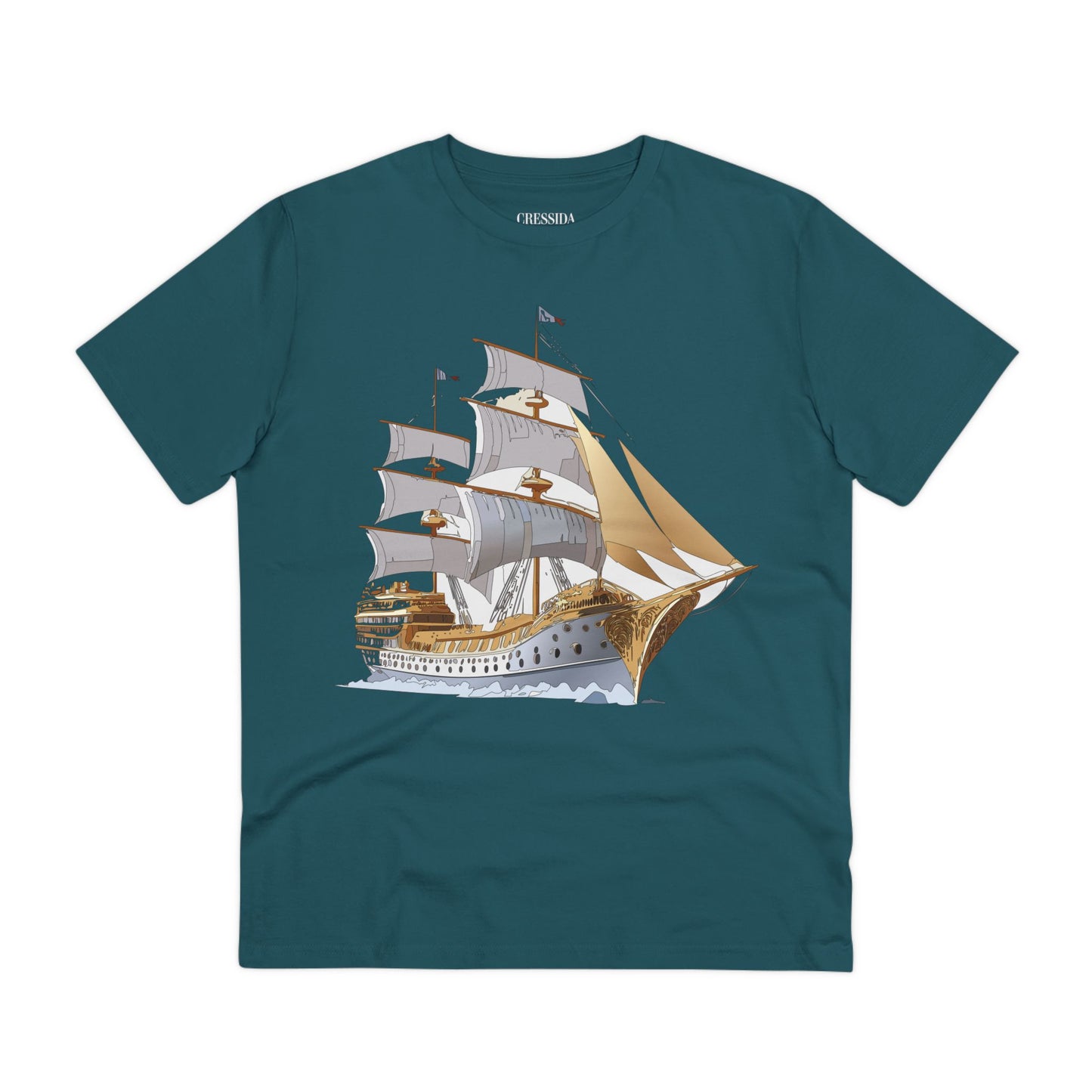 Organic T-shirt with Ship