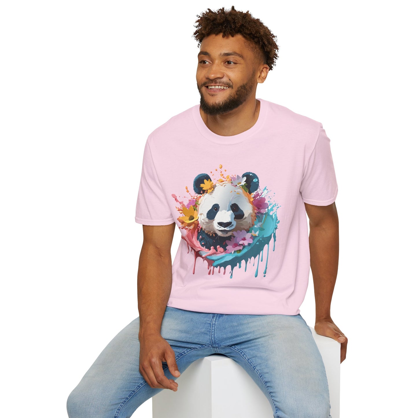 Panda Shirt, T Shirt with Panda, Animal Shirt, Tee Shirt with Animals