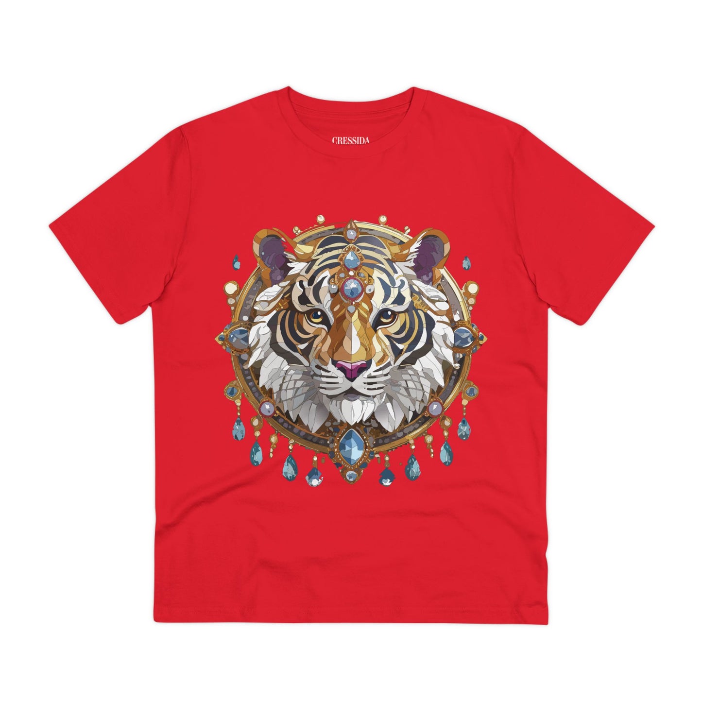 Organic T-shirt with Animals - Tiger