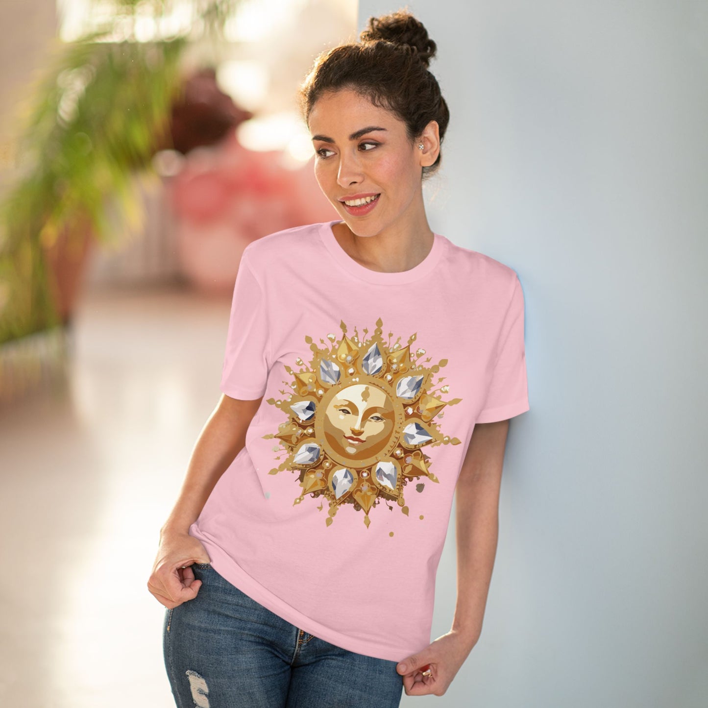 Organic T-shirt with Sun