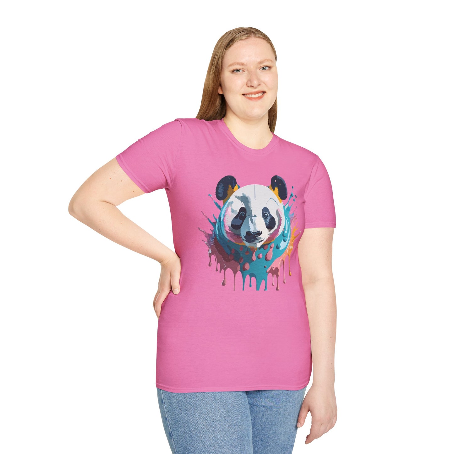 Panda Shirt, T Shirt with Panda, Animal Shirt, Tee Shirt with Animals