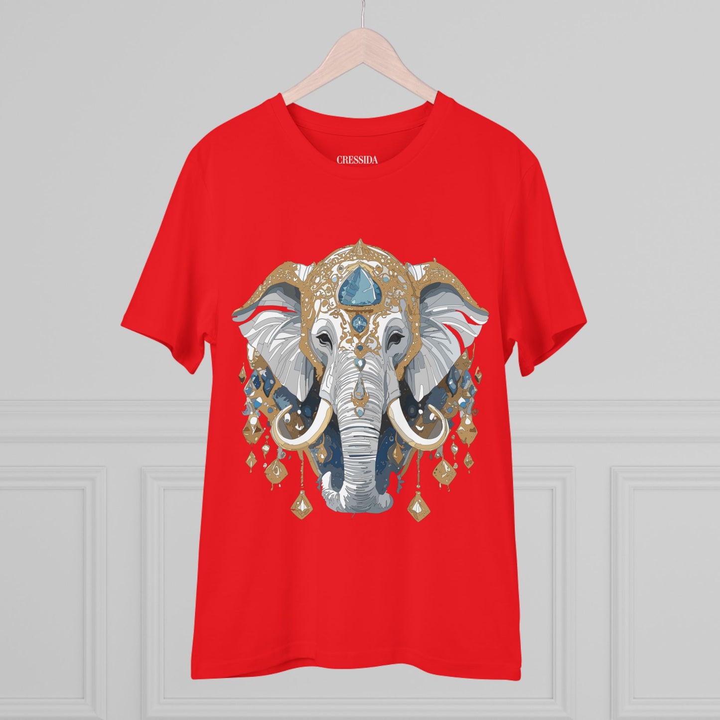 Organic T-shirt with Animals - Elephant