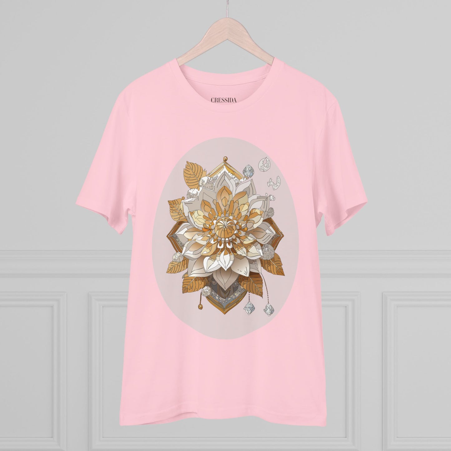 Organic T-shirt with Flower