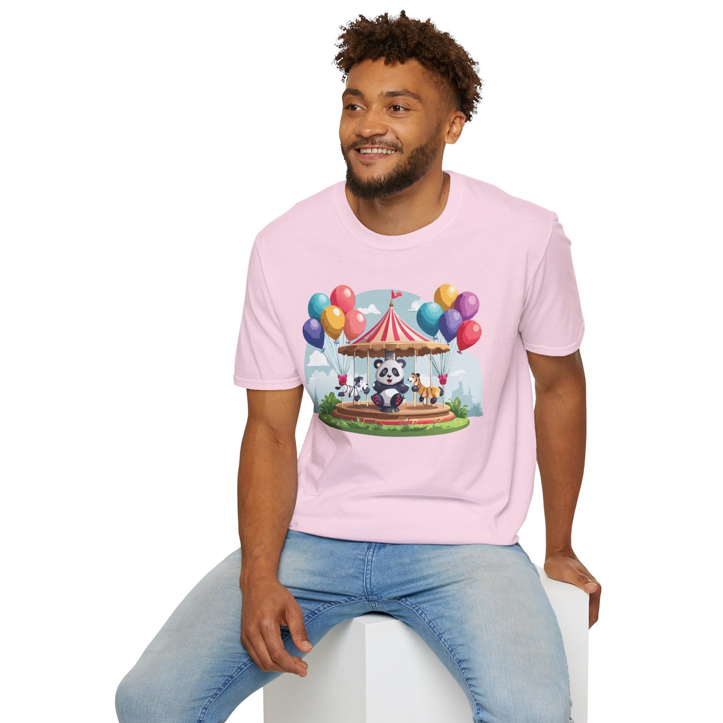 Panda Shirt, T Shirt with Panda, Animal Shirt, Tee Shirt with Animals