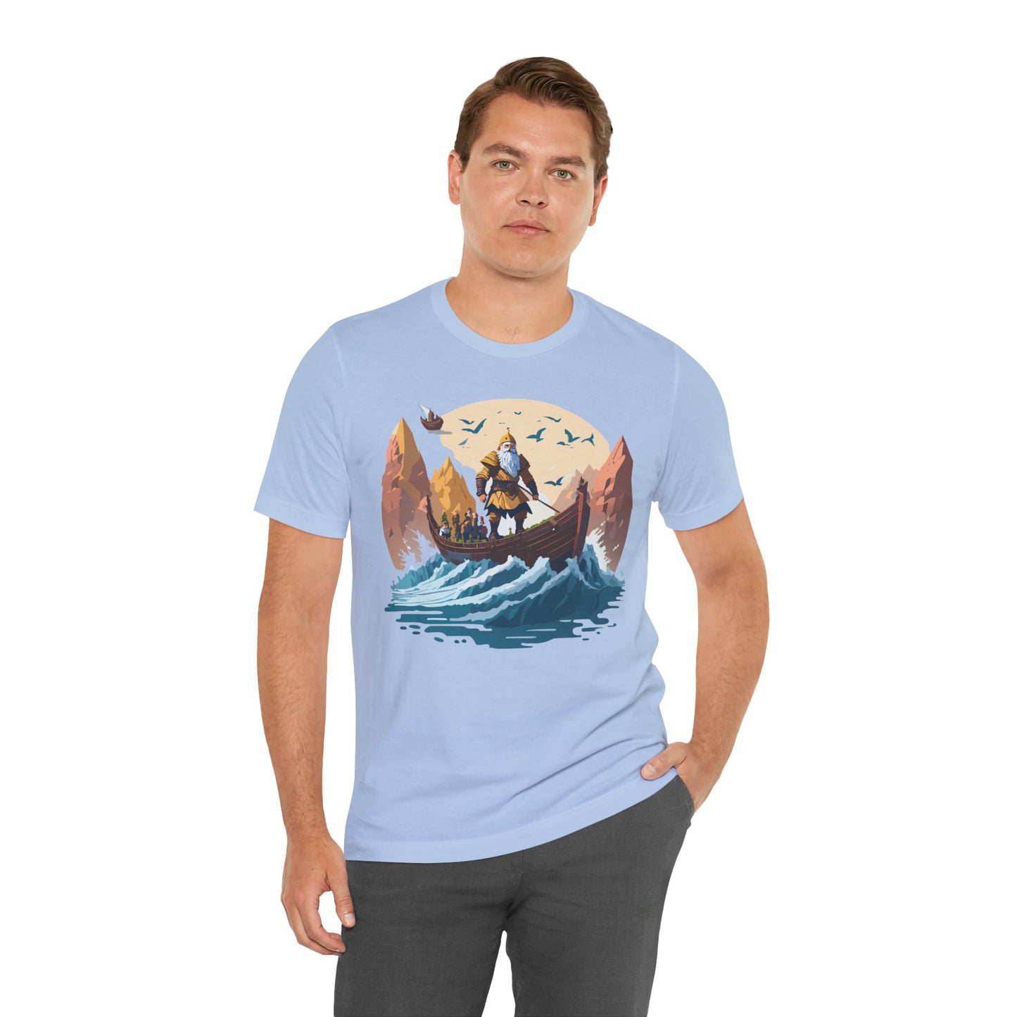 Unisex Viking Shirt, Nordic Shirt, Tee Shirt with Vikings