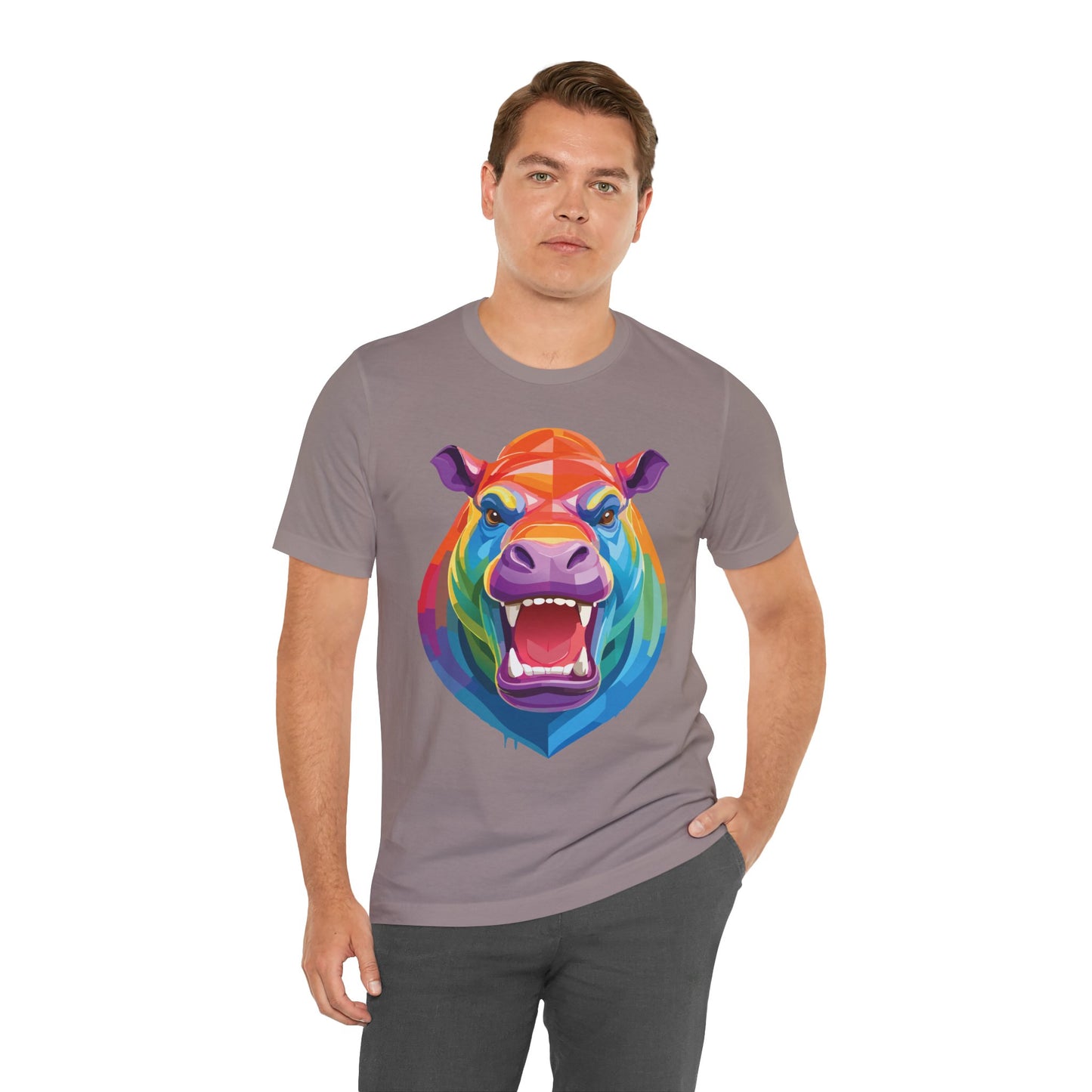 Unisex Animal Shirt, Tee Shirt with Animals, Art Design Tee Shirt, Wild Animals Shirt