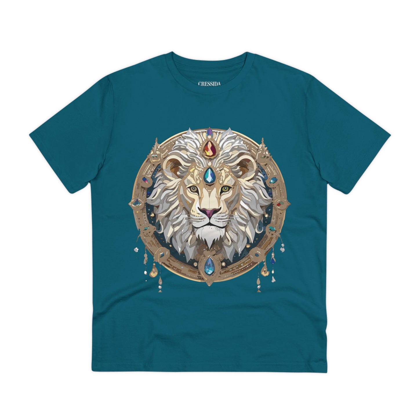 Organic T-shirt with Animals - Lion