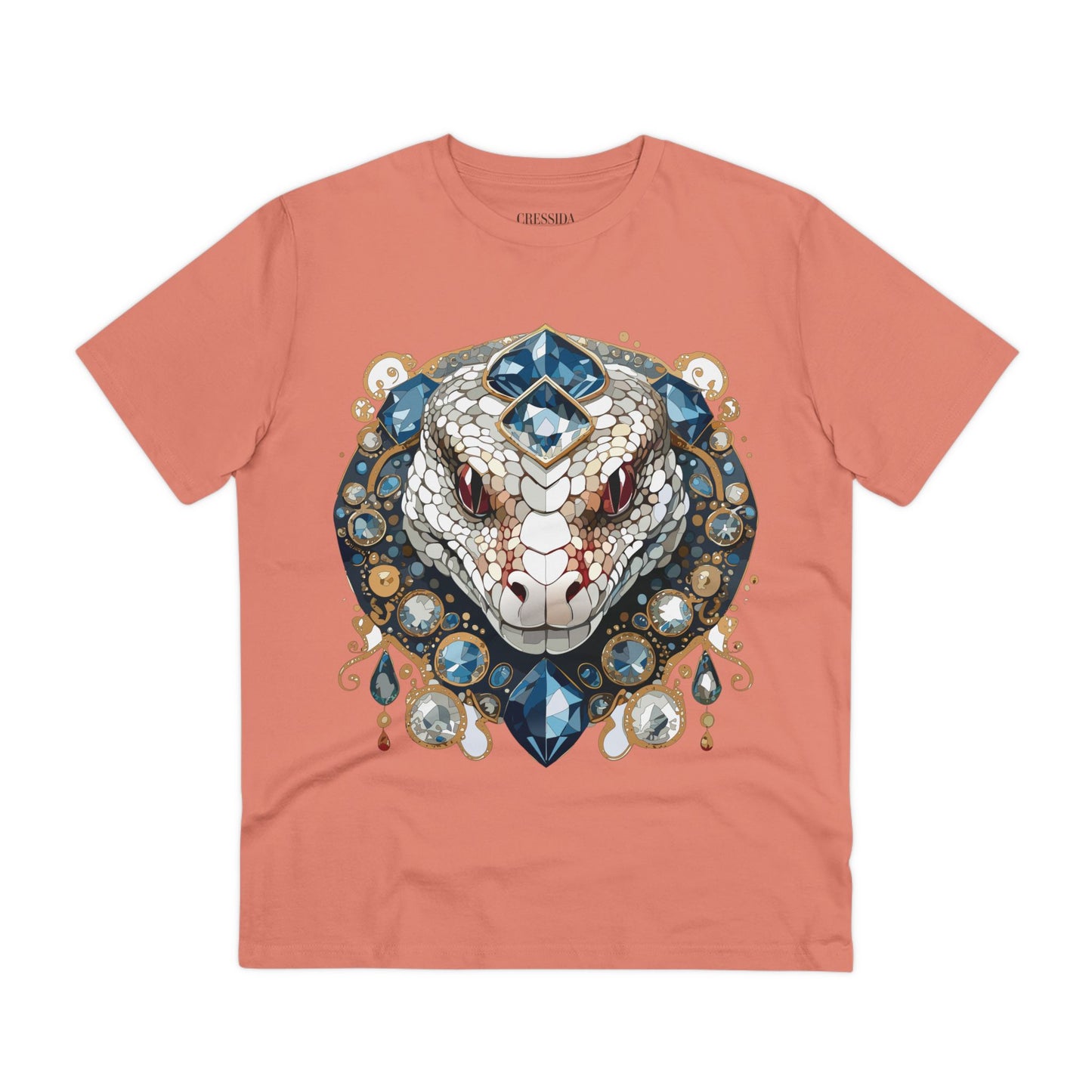 Organic T-shirt with Animals - Python