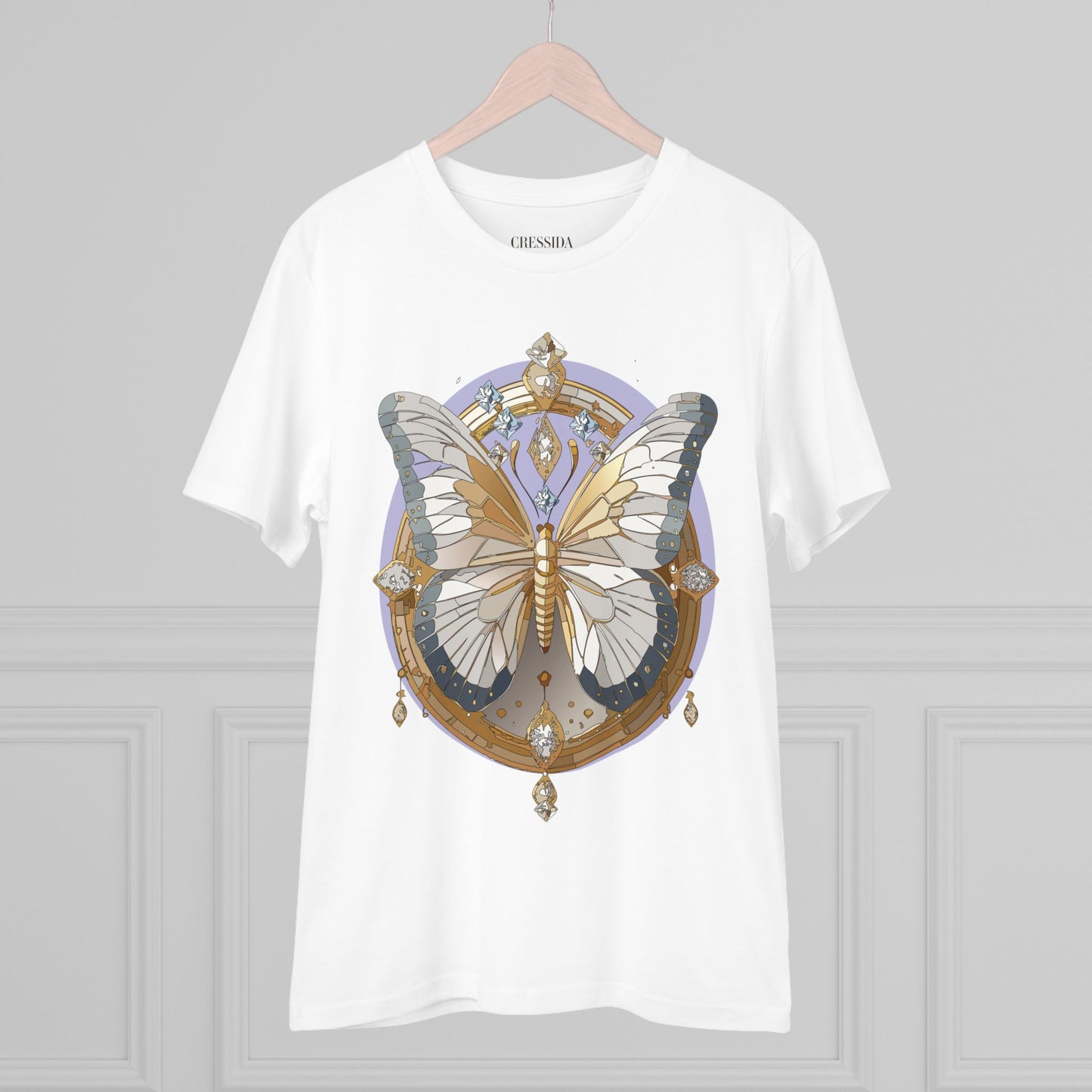 Organic T-shirt with Butterfly