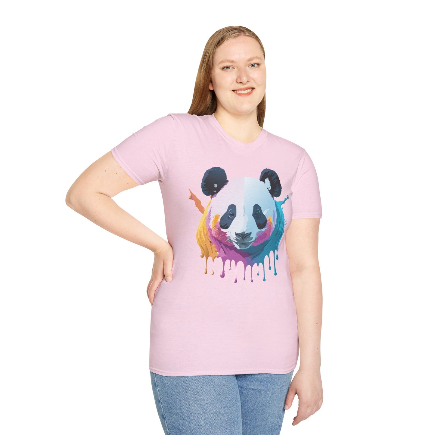 Panda Shirt, T Shirt with Panda, Animal Shirt, Tee Shirt with Animals