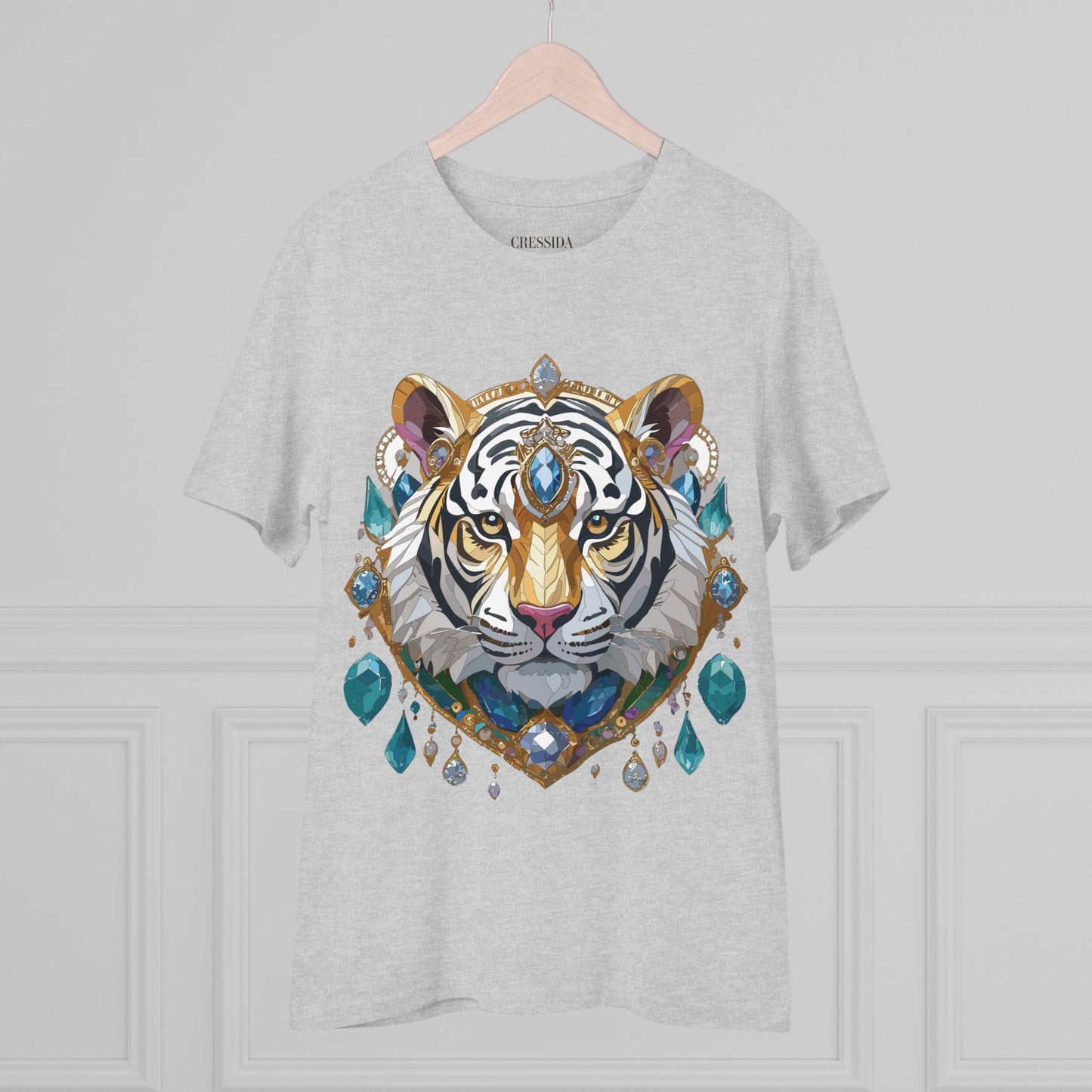 Organic T-shirt with Animals - Tiger