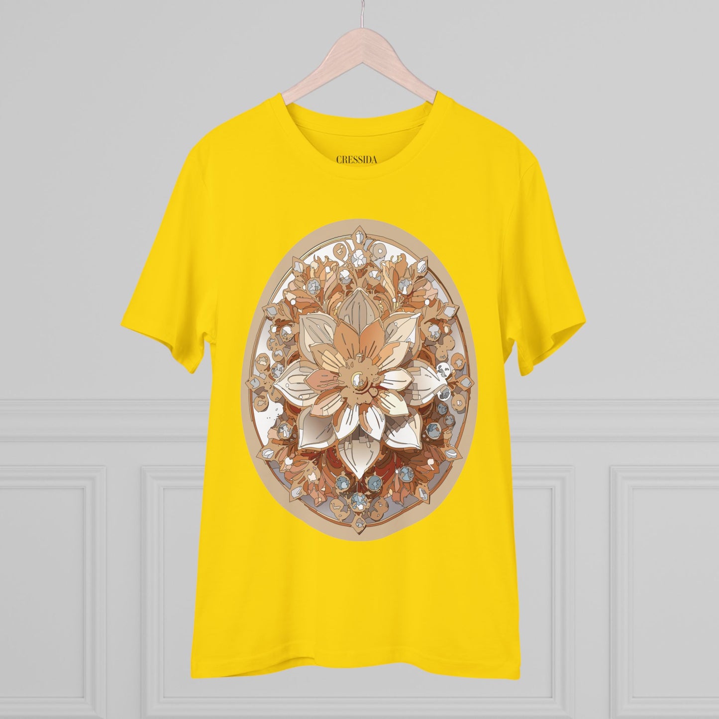 Organic T-shirt with Flower