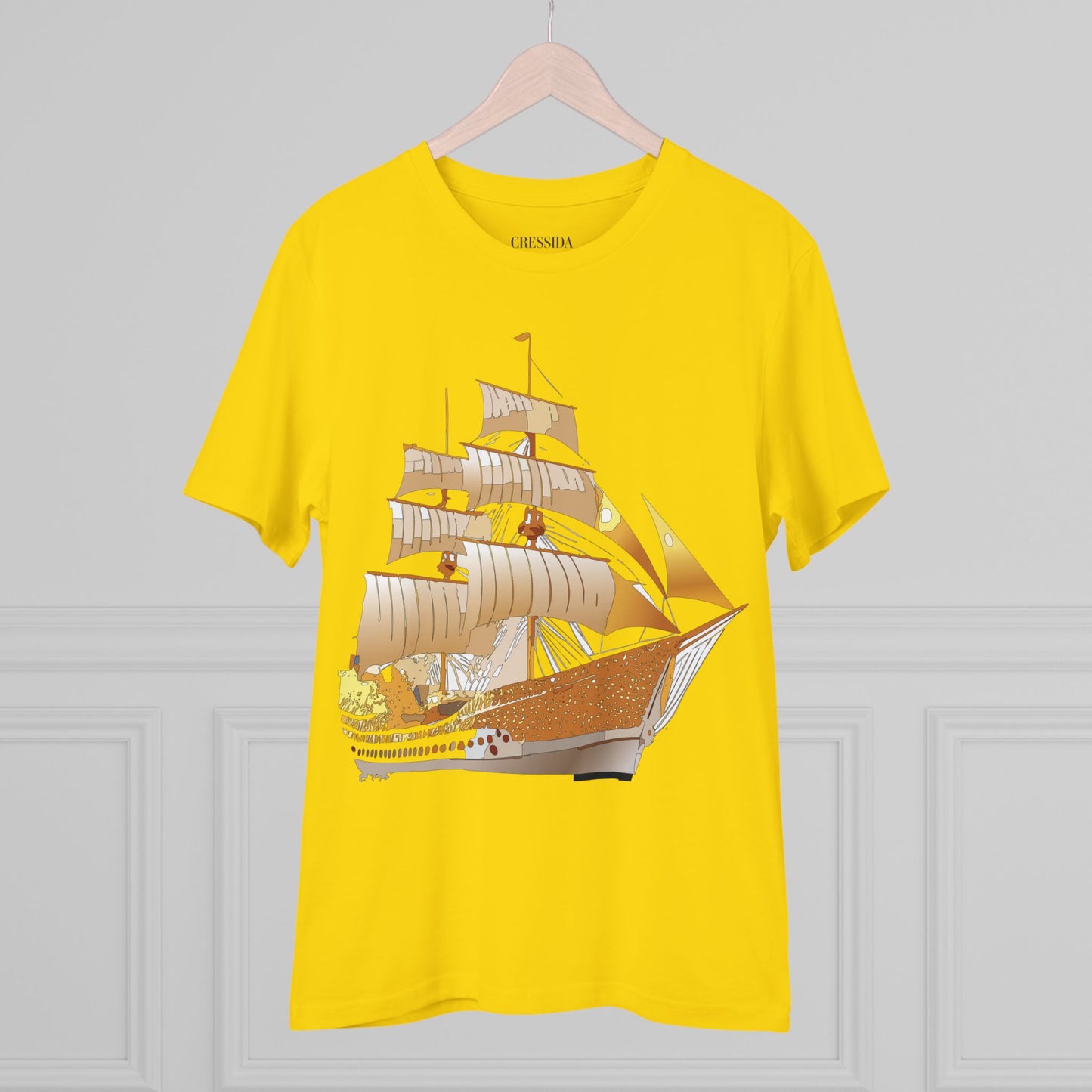 Organic T-shirt with Ship