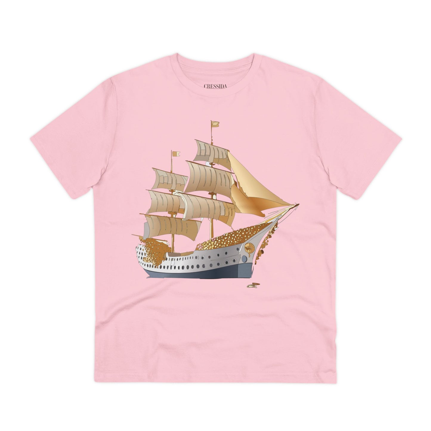 Organic T-shirt with Ship