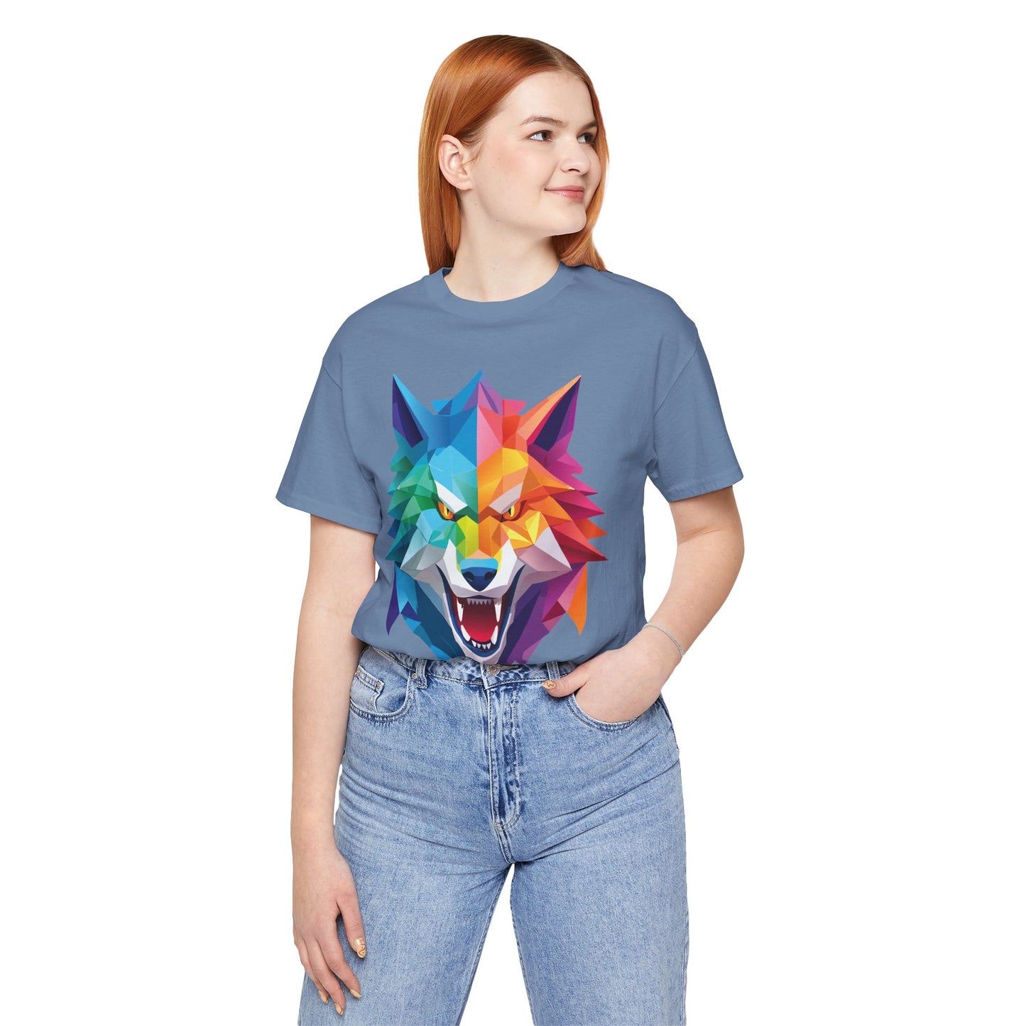 Unisex Animal Shirt, Tee Shirt with Animals, Art Design Tee Shirt, Wild Animals Shirt