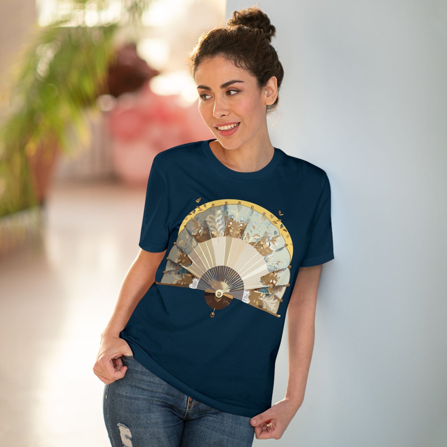 Organic T-shirt with Fan