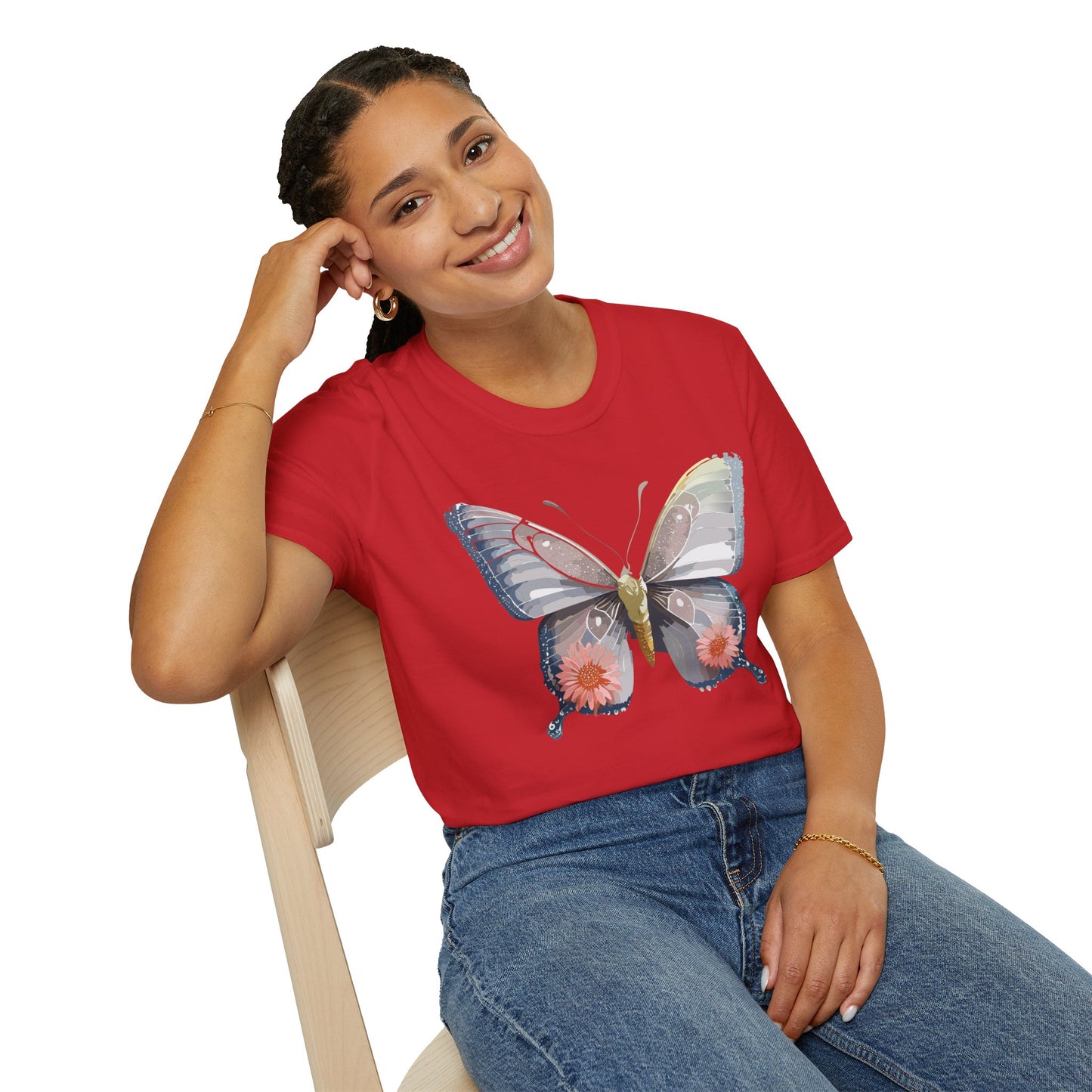 Butterfly Shirt, T Shirt with Butterfly, Monarch Shirt