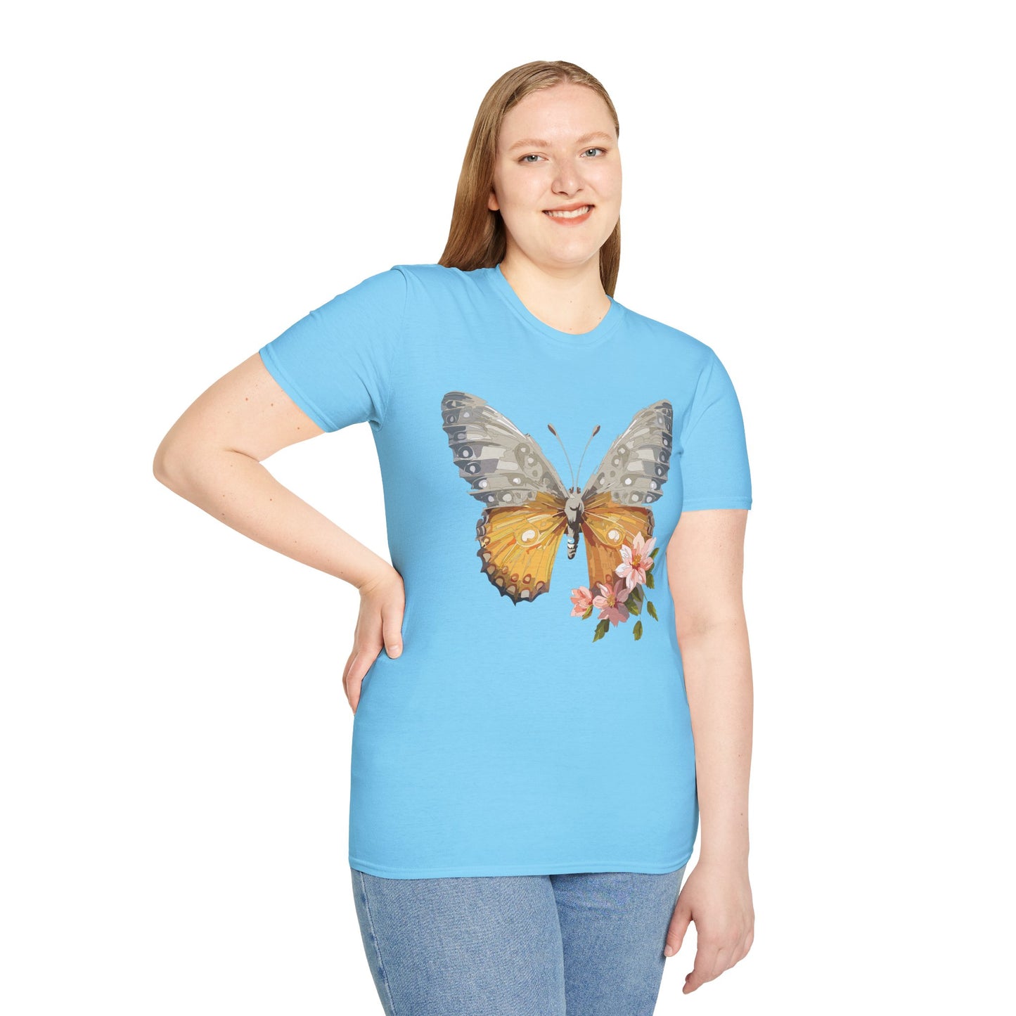 Butterfly Shirt, T Shirt with Butterfly, Monarch Shirt