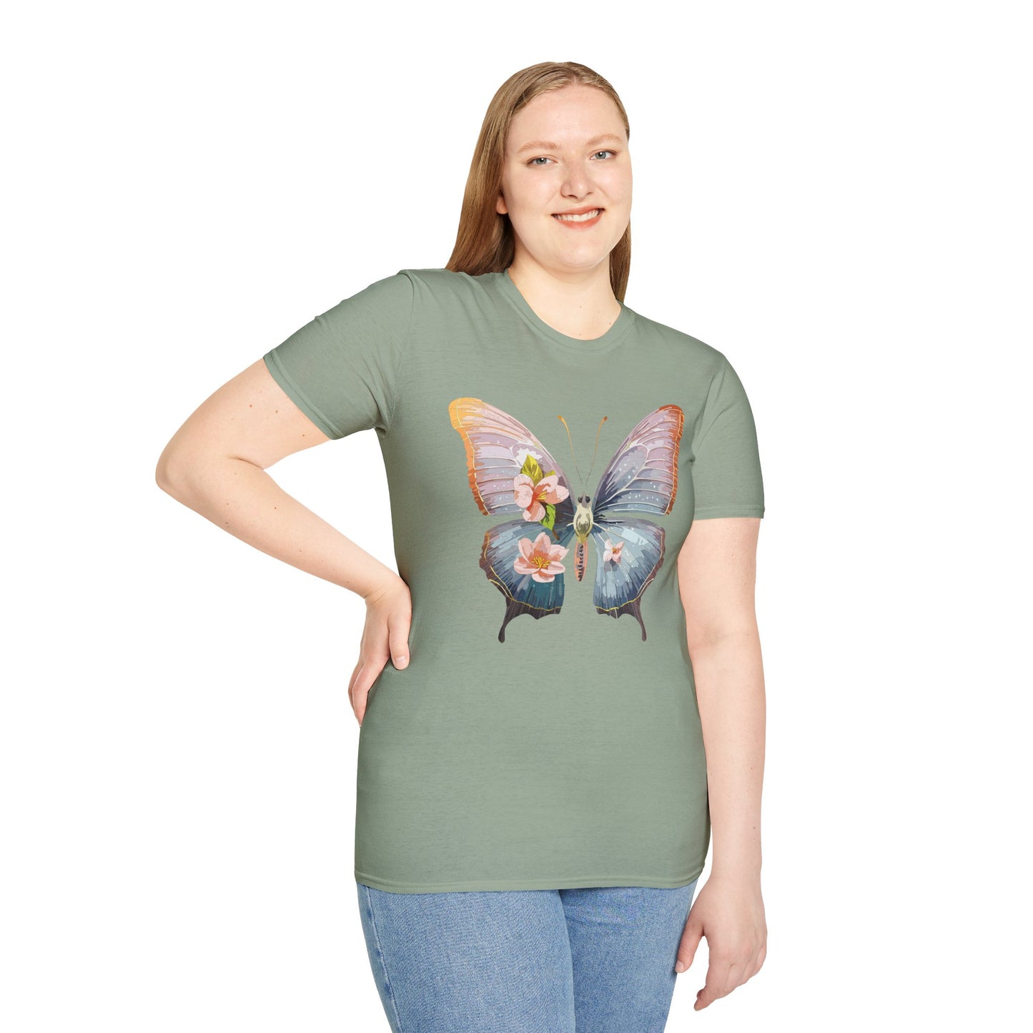 Butterfly Shirt, T Shirt with Butterfly, Monarch Shirt