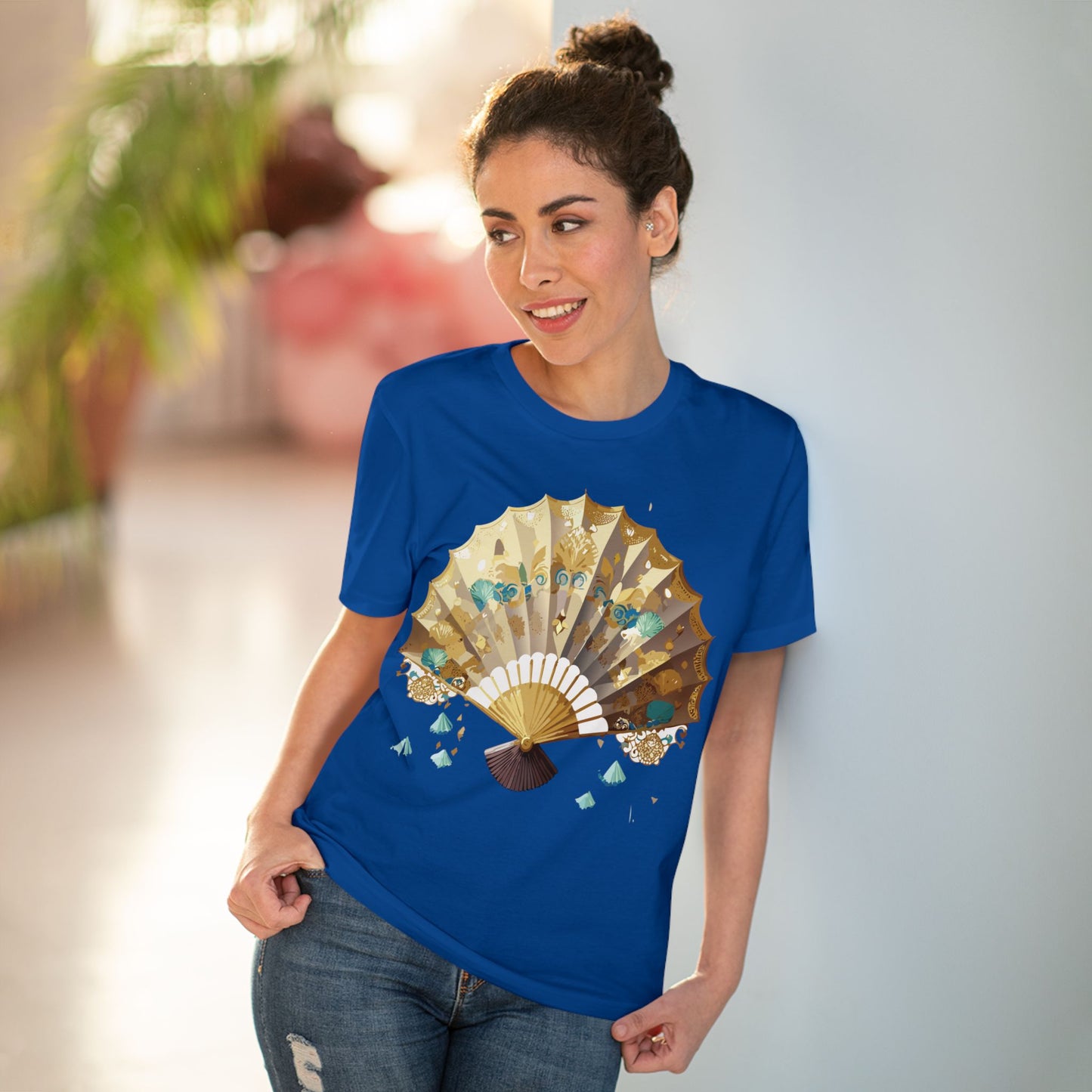 Organic T-shirt with Fan