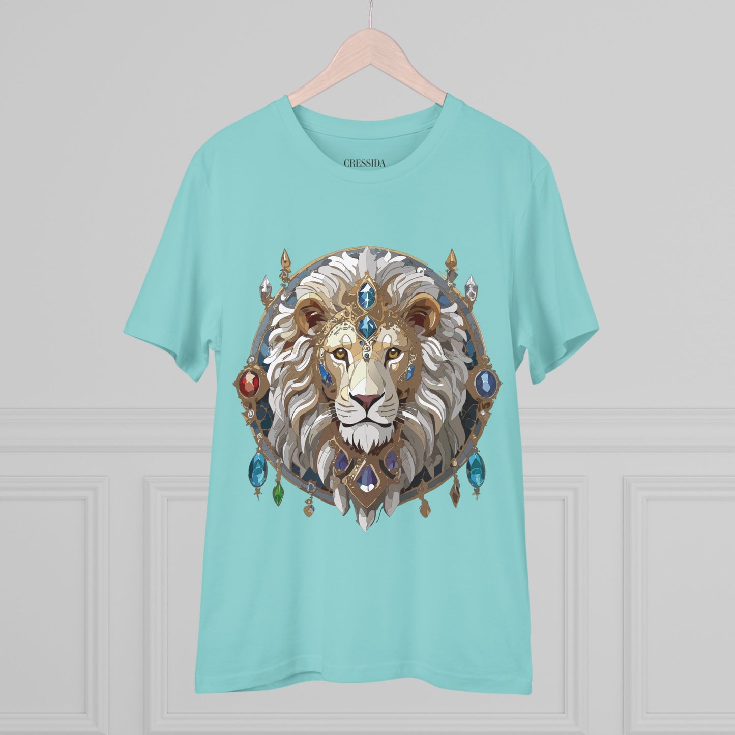 Organic T-shirt with Animals - Lion