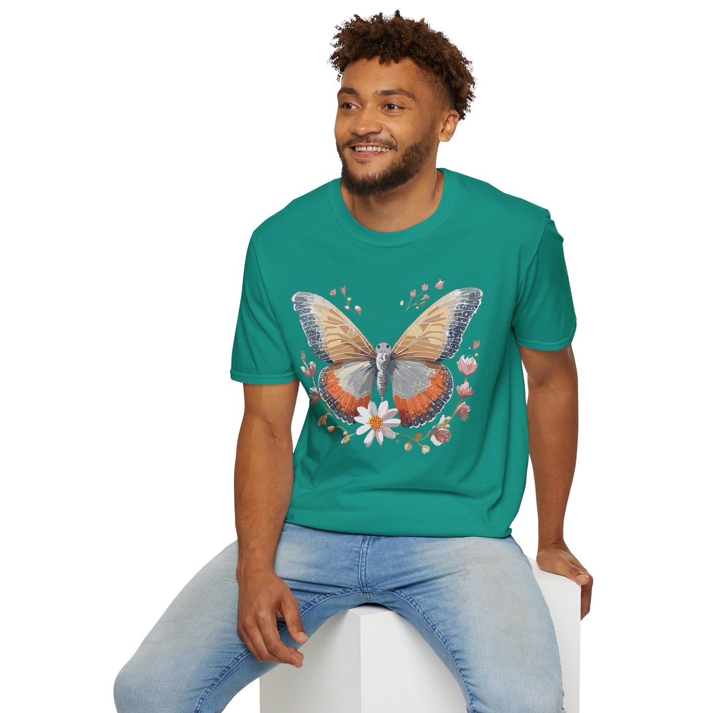 Butterfly Shirt, T Shirt with Butterfly, Monarch Shirt