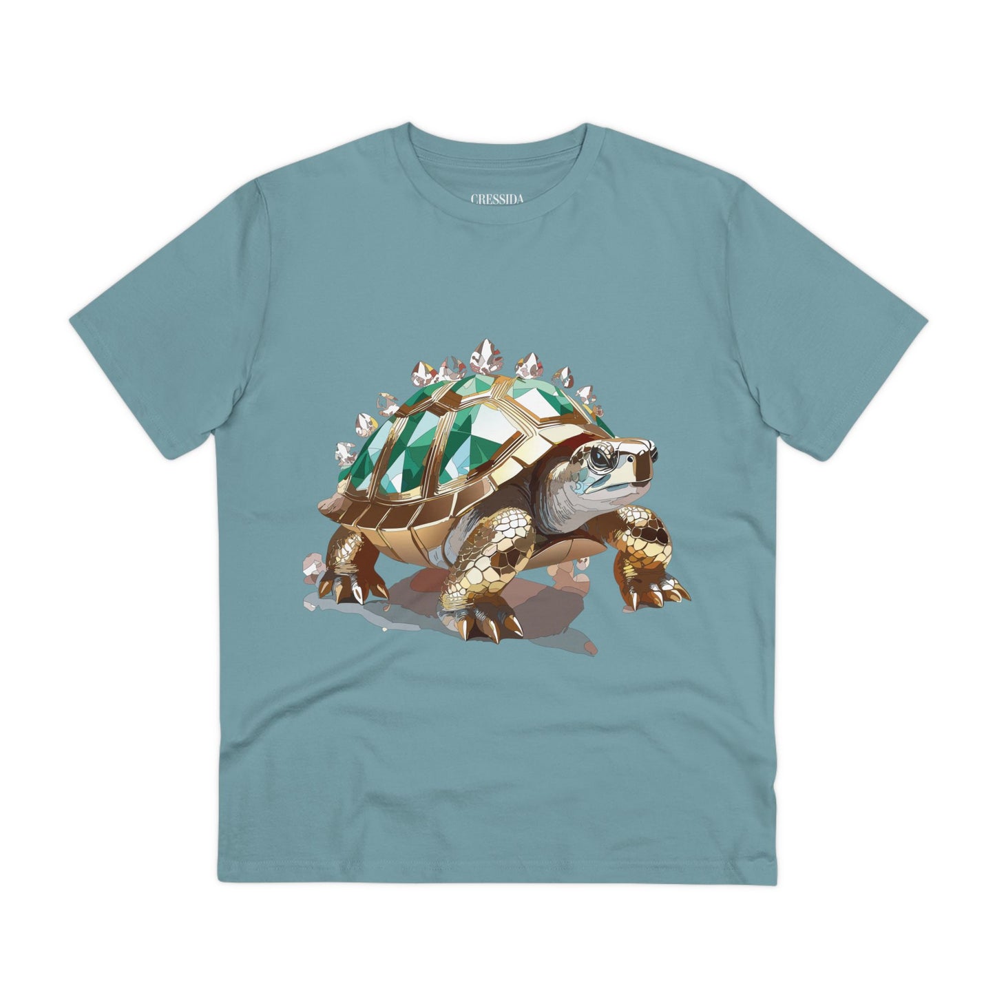 Organic T-shirt with Animals - Turtle