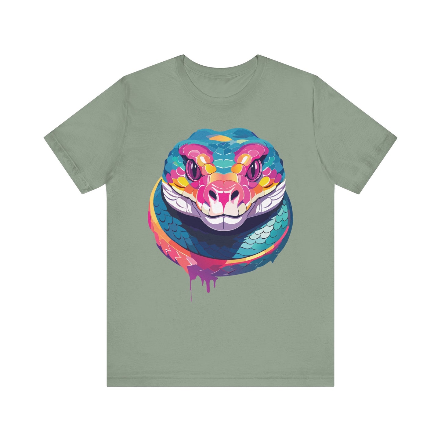 Unisex Animal Shirt, Tee Shirt with Animals, Art Design Tee Shirt, Wild Animals Shirt