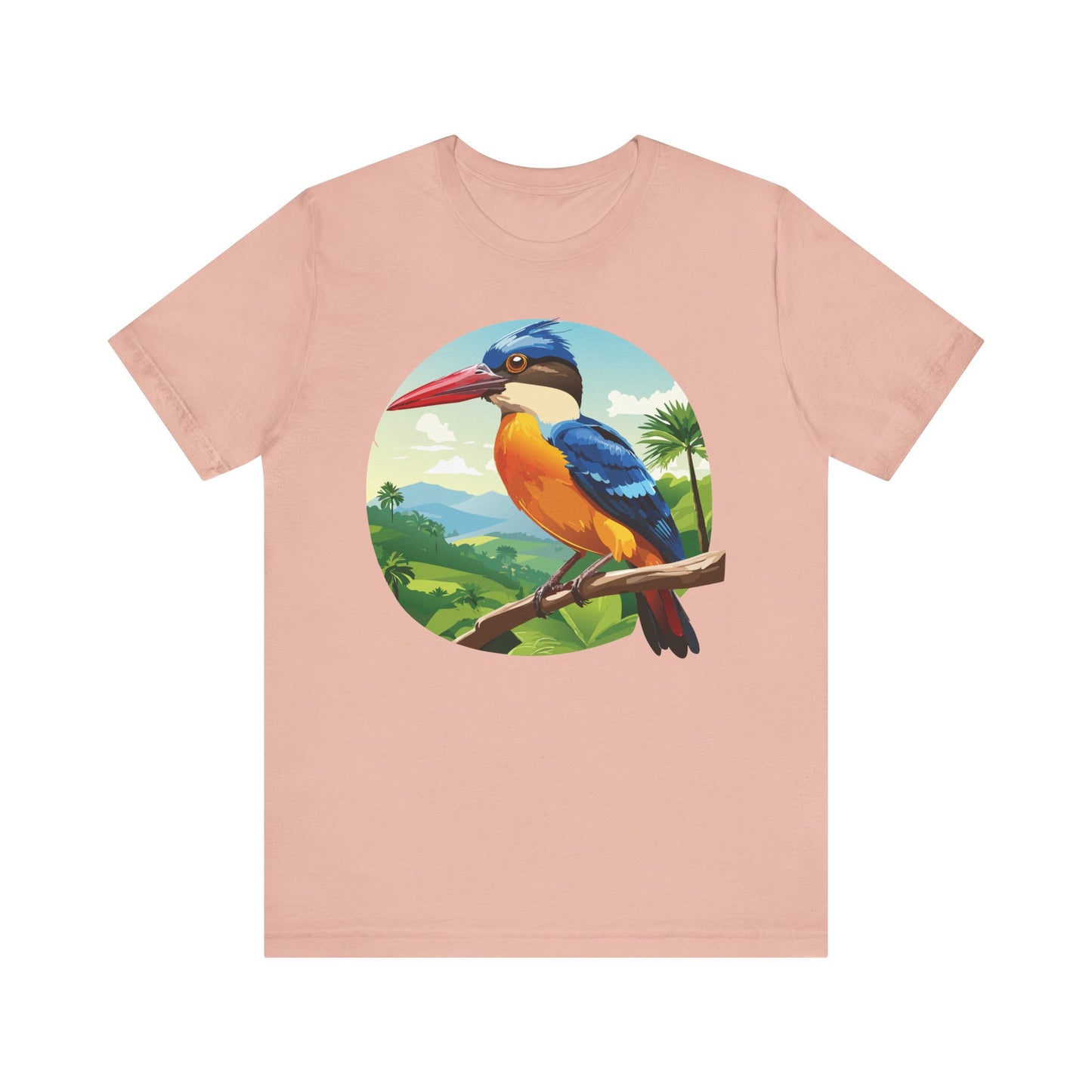 Unisex Animal Shirt, Tee Shirt with Animals, Art Design Tee Shirt, Wild Animals Shirt