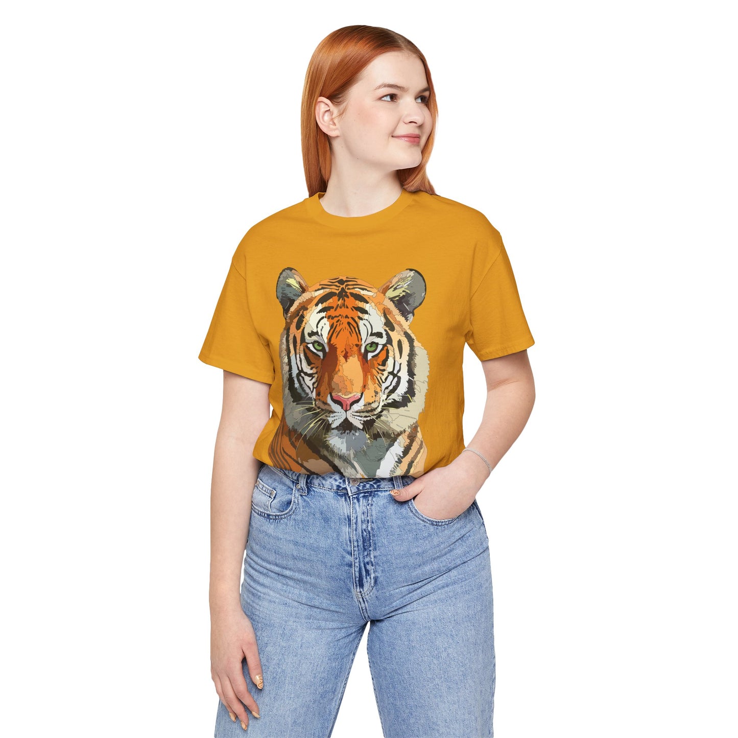 Unisex Animal Shirt, Tee Shirt with Animals, Art Design Tee Shirt, Wild Animals Shirt