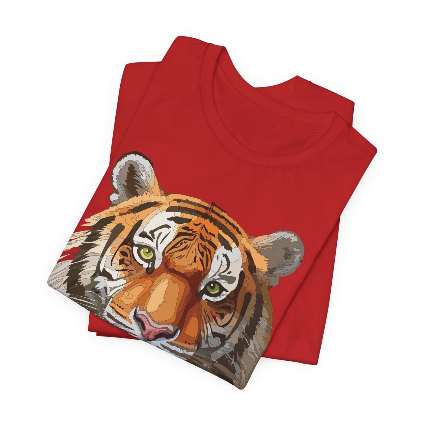 Unisex Animal Shirt, Tee Shirt with Animals, Art Design Tee Shirt, Wild Animals Shirt