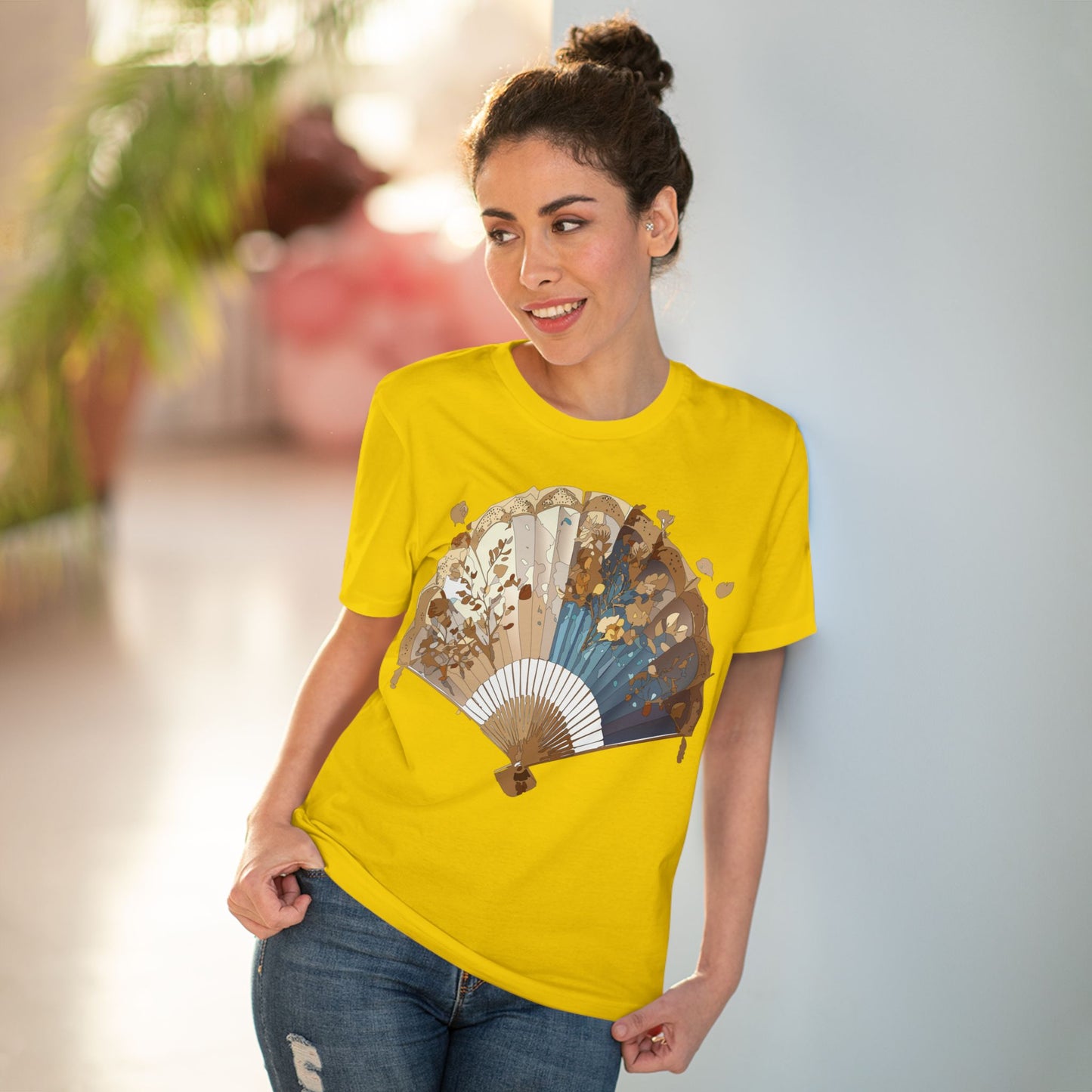 Organic T-shirt with Fan