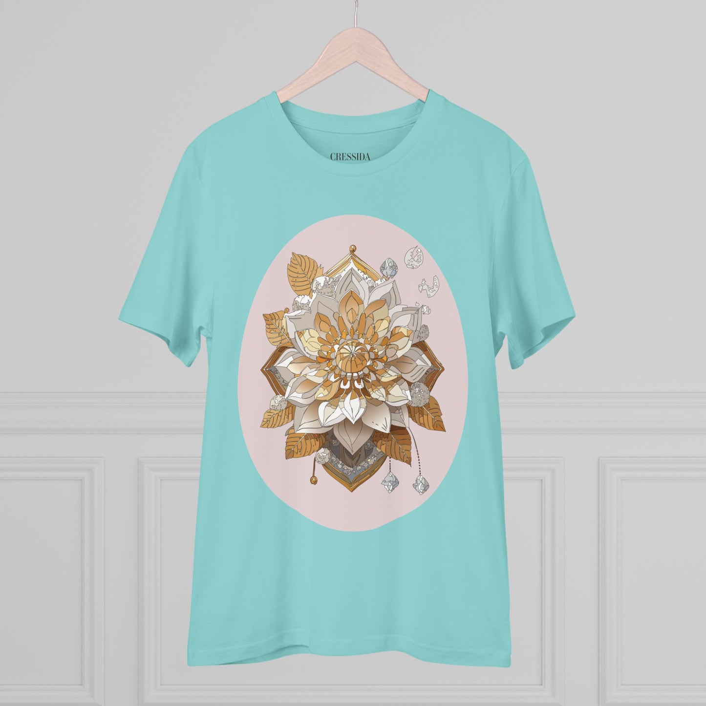 Organic T-shirt with Flower