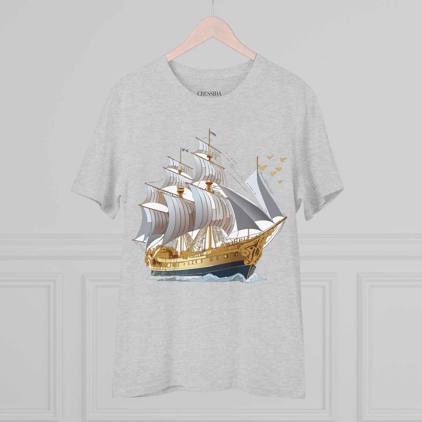 Organic T-shirt with Ship