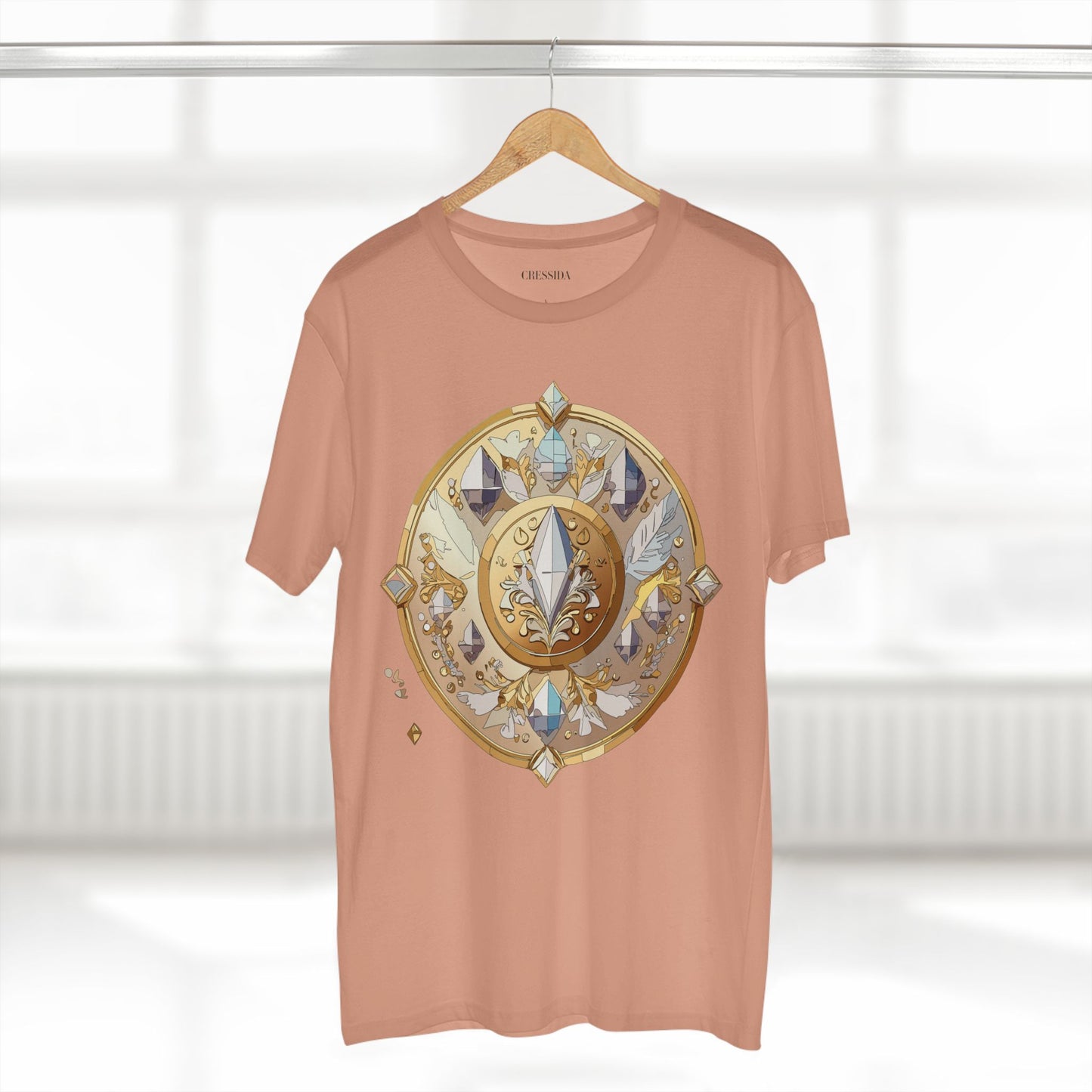 Medallion Shirt, Shirt with Medallion, Tee Shirt with Medal