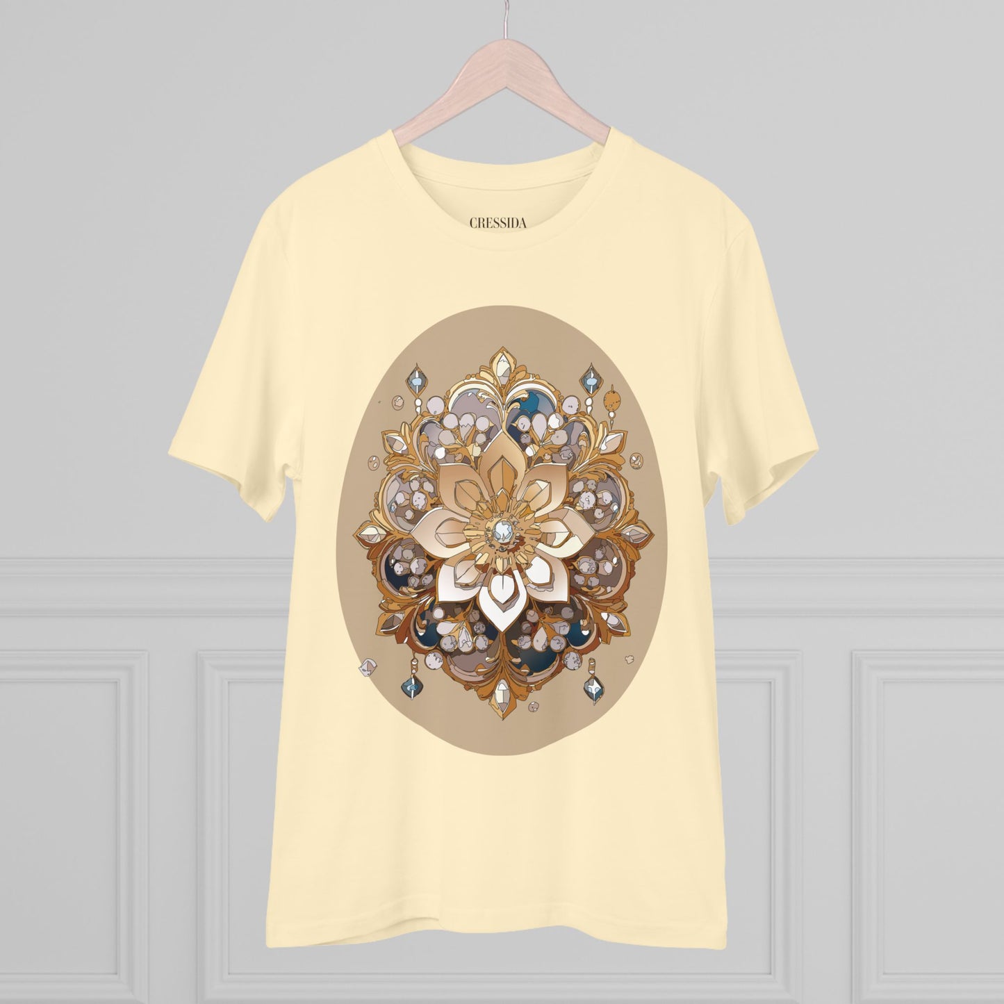 Organic T-shirt with Flower