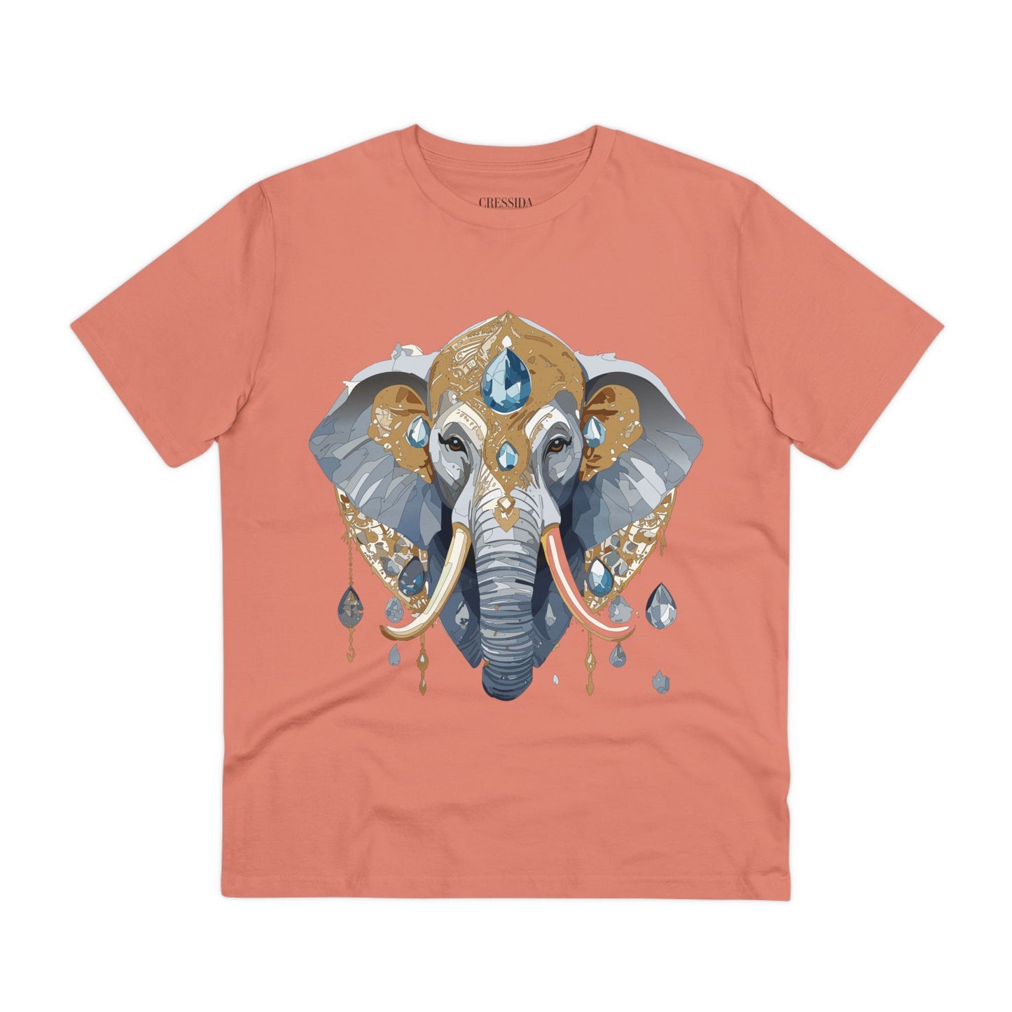 Organic T-shirt with Animals - Elephant