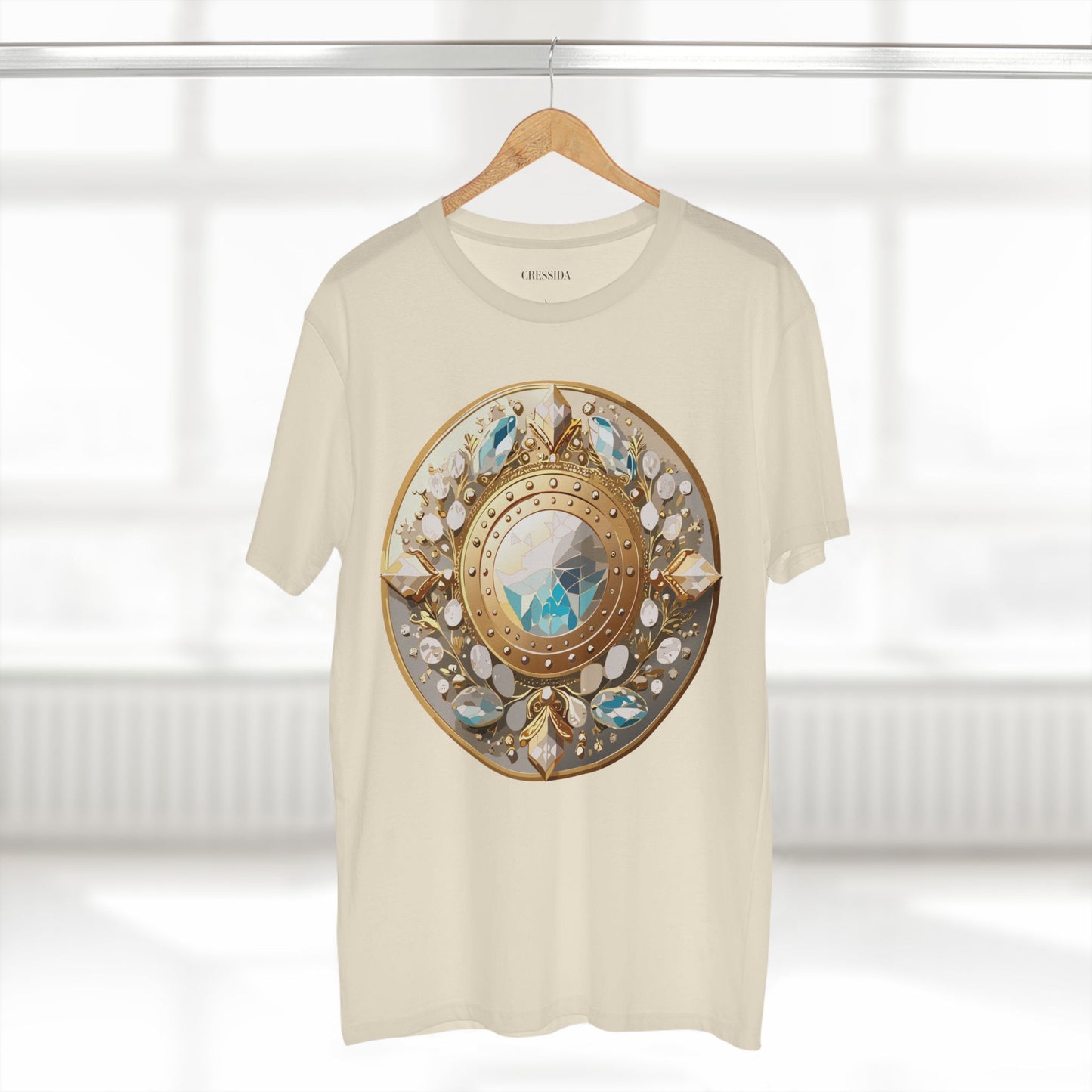 Medallion Shirt, Shirt with Medallion, Tee Shirt with Medal