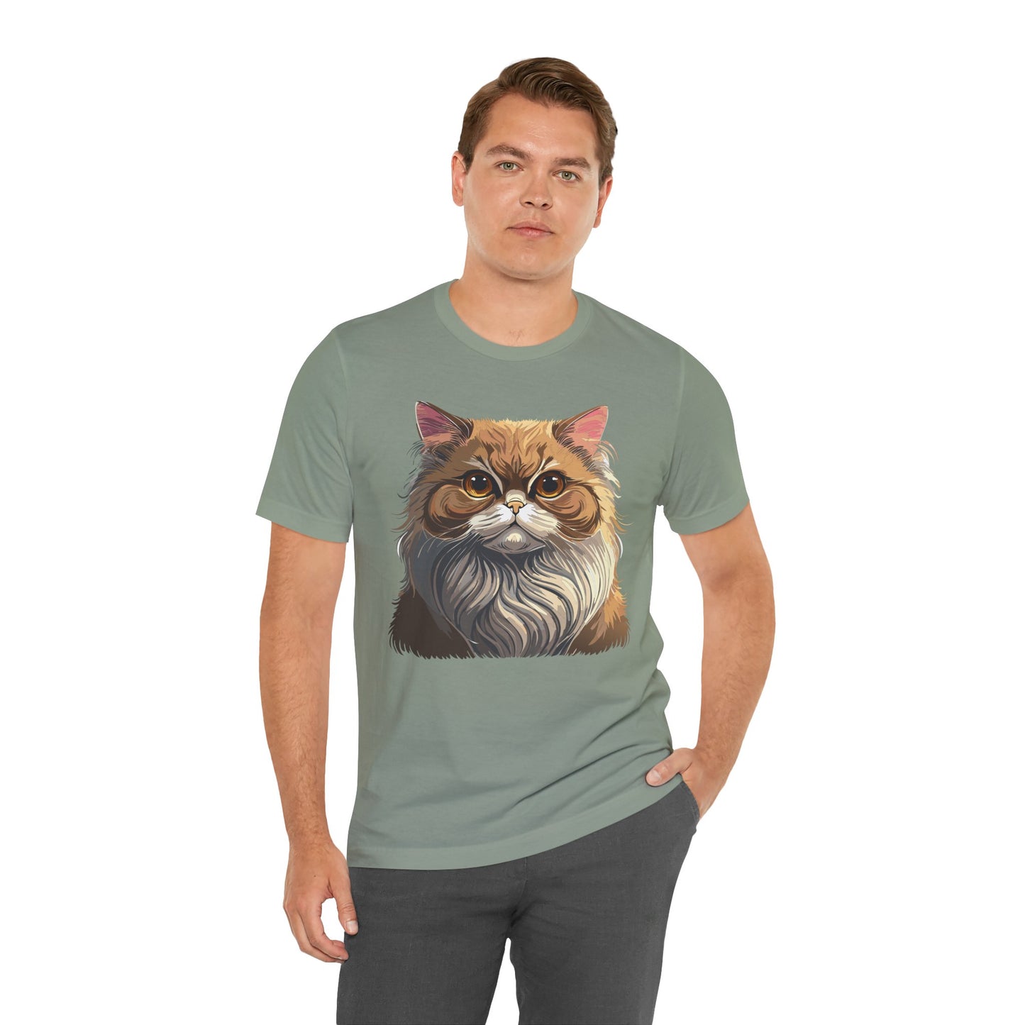 Unisex Animal Shirt, Tee Shirt with Animals, Art Design Tee Shirt, Wild Animals Shirt