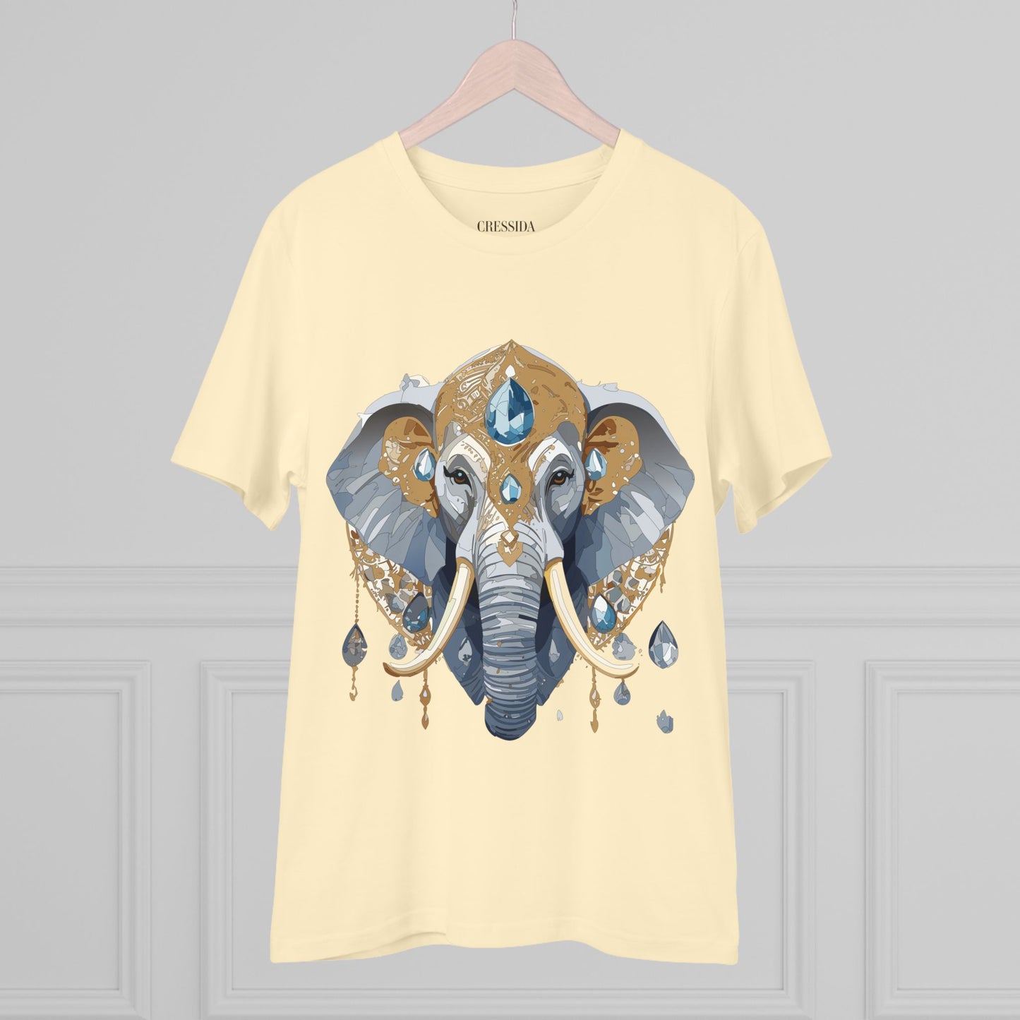 Organic T-shirt with Animals - Elephant