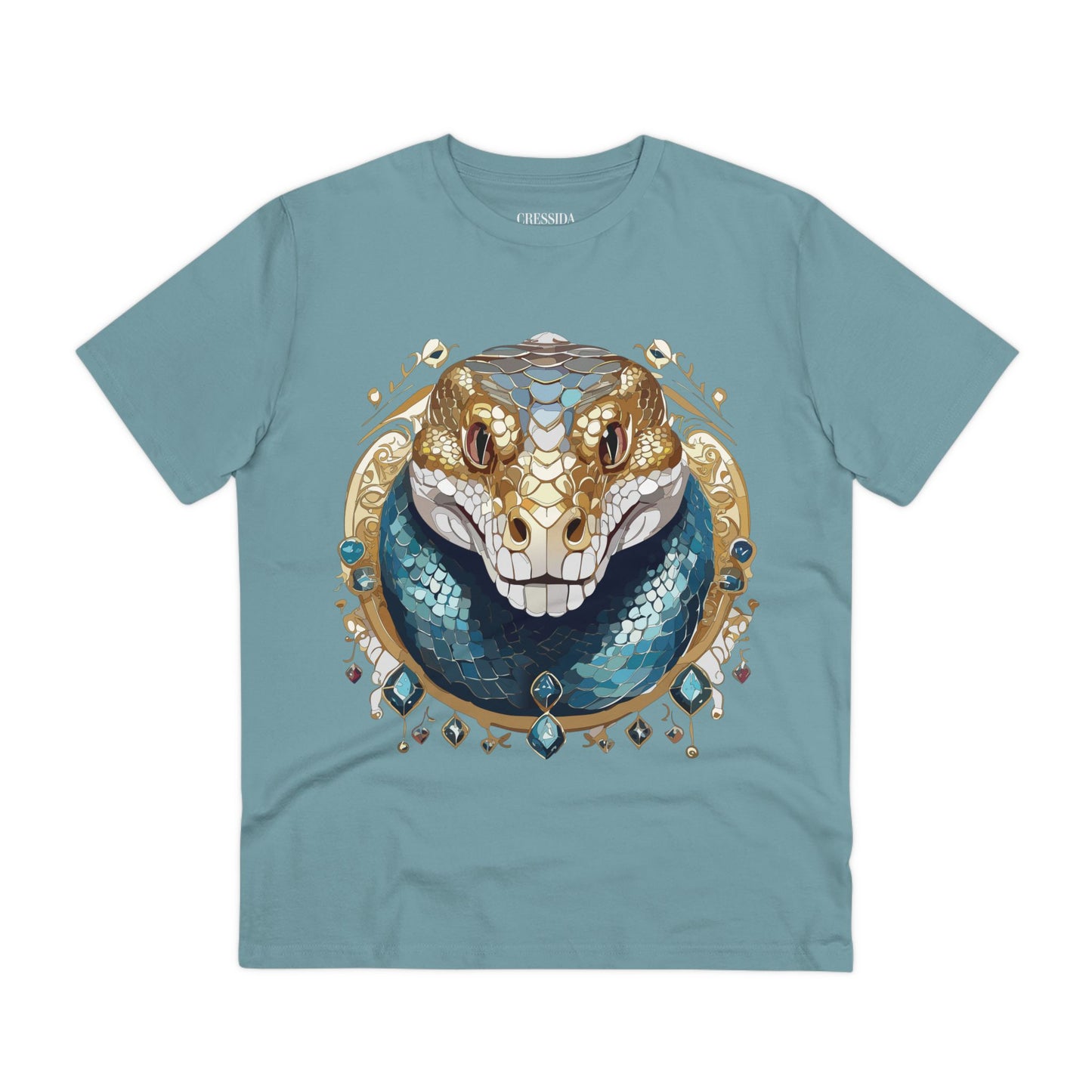 Organic T-shirt with Animals - Python