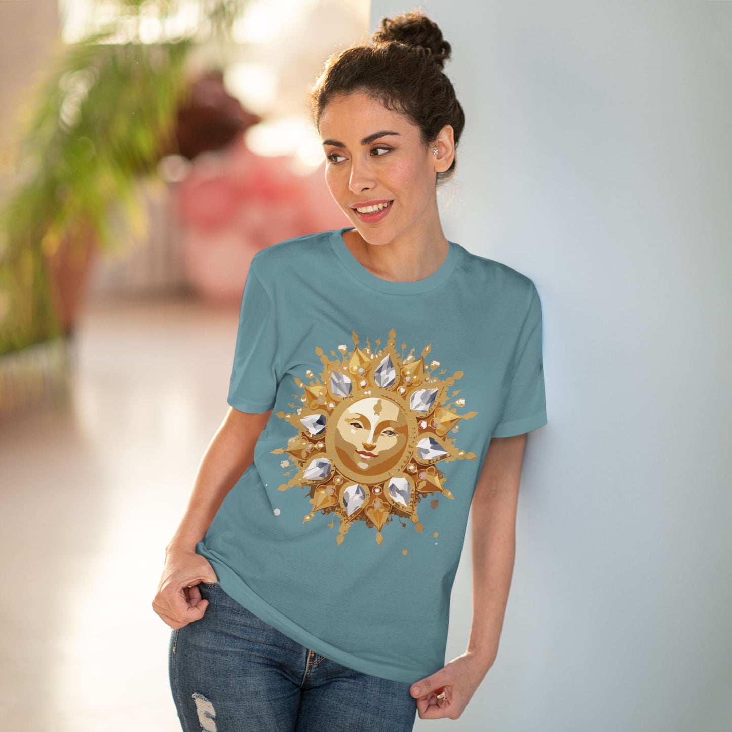 Organic T-shirt with Sun